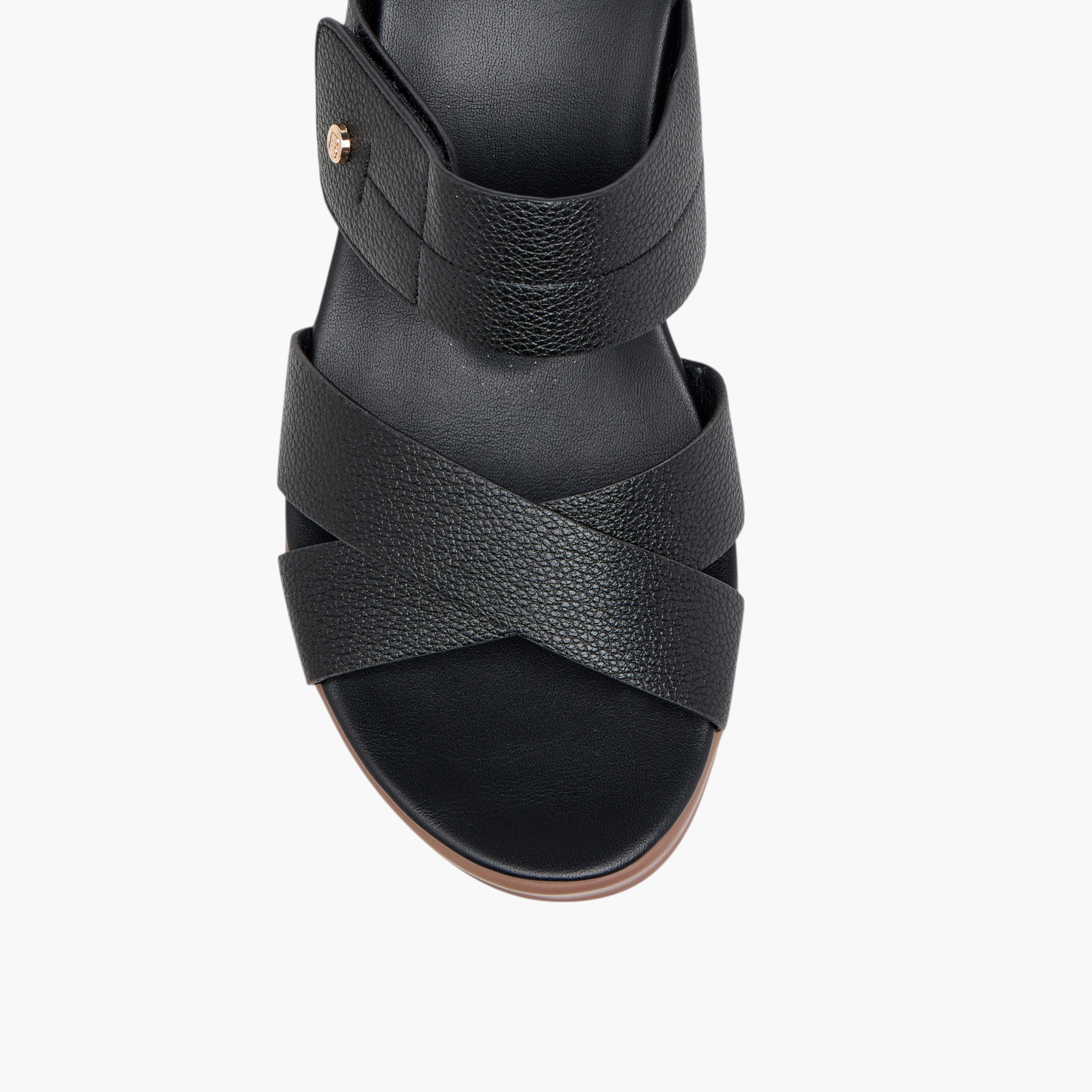 Flora Bella Slip-On Cross Strap Sandals with Block Heels-women-shoes-sandals-heeled-image-4