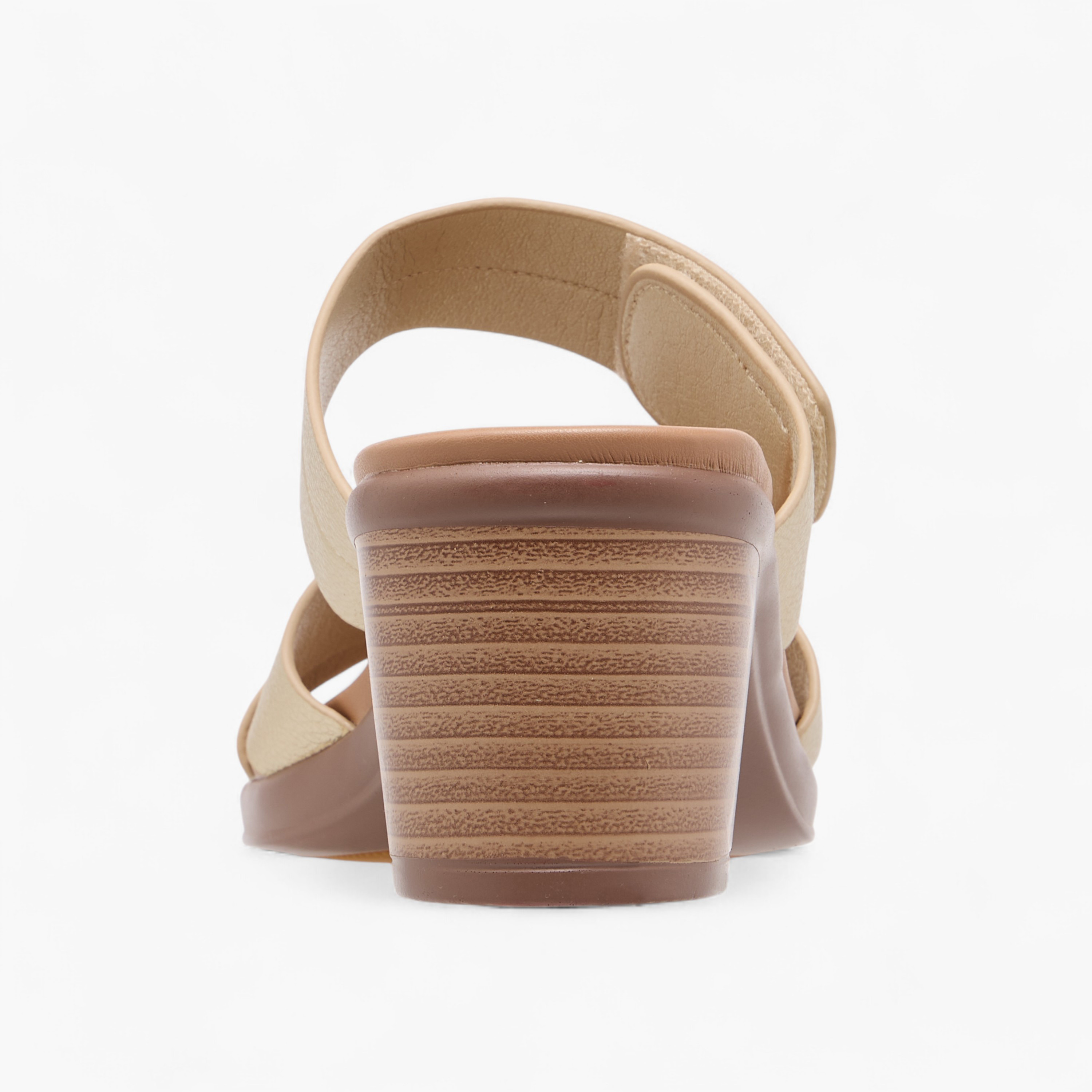 صندل سهل الارتداء بحزام متقاطع وكعب سميك من فلورا بيلا-women-shoes-sandals-heeled-image-4