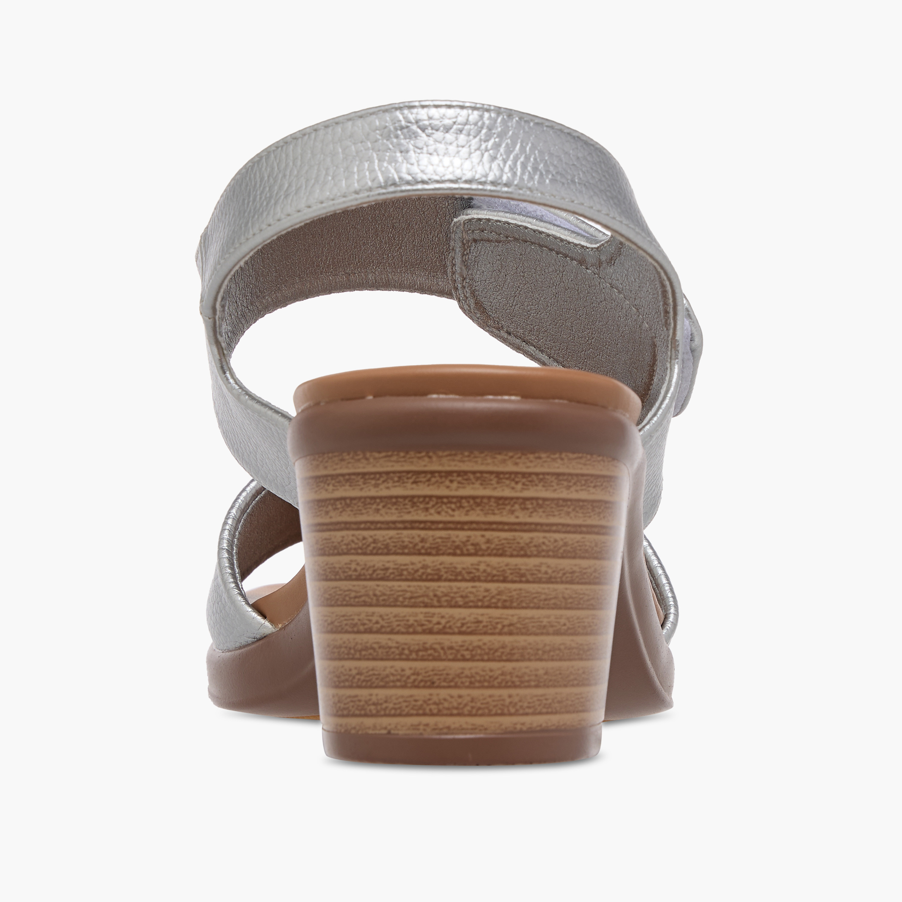 Le Confort Solid Block Heel Sandals with Hook and Loop Closure-women-shoes-sandals-heeled-image-5