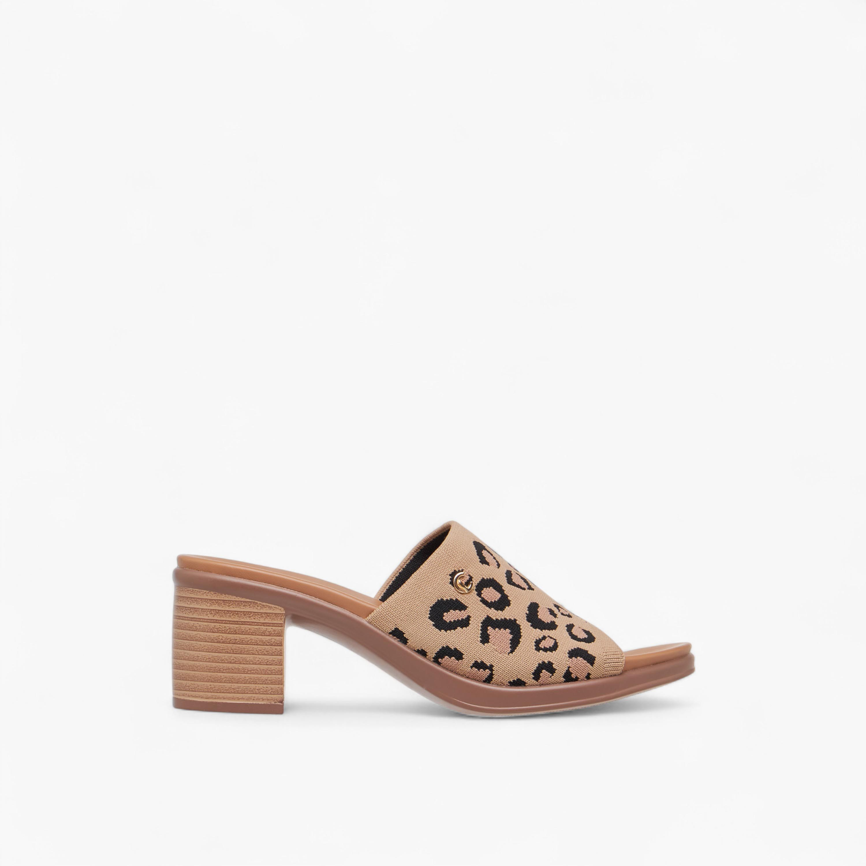 Le Confort Printed Slip-On Sandals with Block Heels-women-shoes-sandals-heeled-image-3