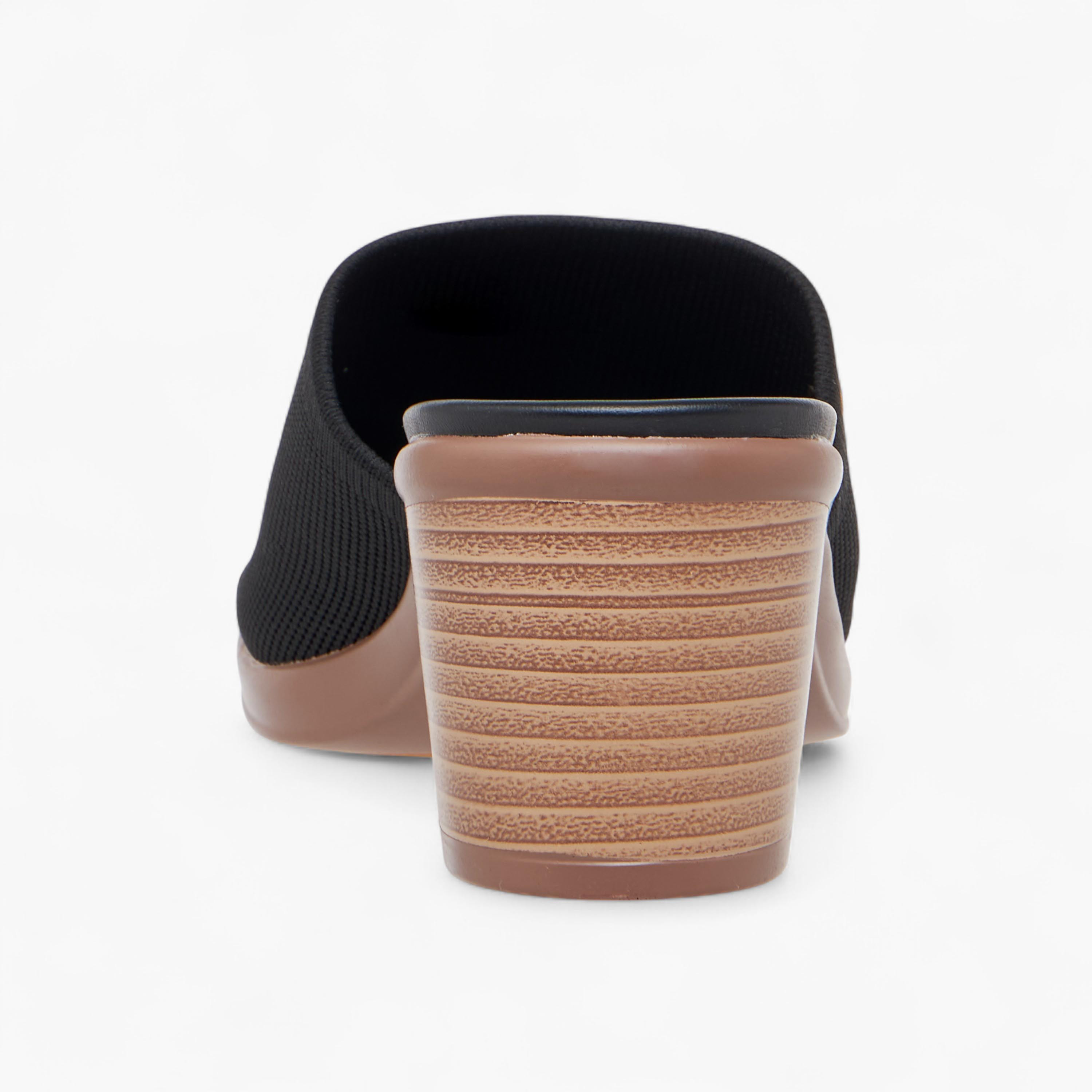صندل بارز الملمس سهل الارتداء بكعب سميك من لو كونفورت-women-shoes-sandals-heeled-image-5