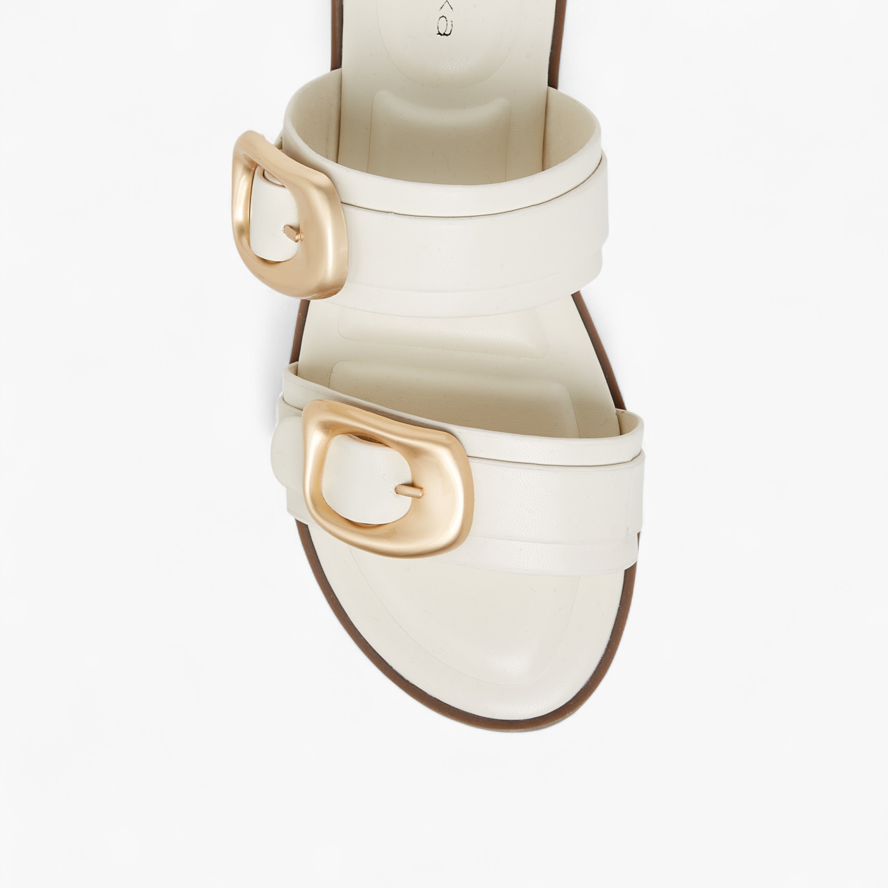 Paprika Solid Open Toe Sandals with Buckle Accent-women-shoes-flats-sandals-image-4