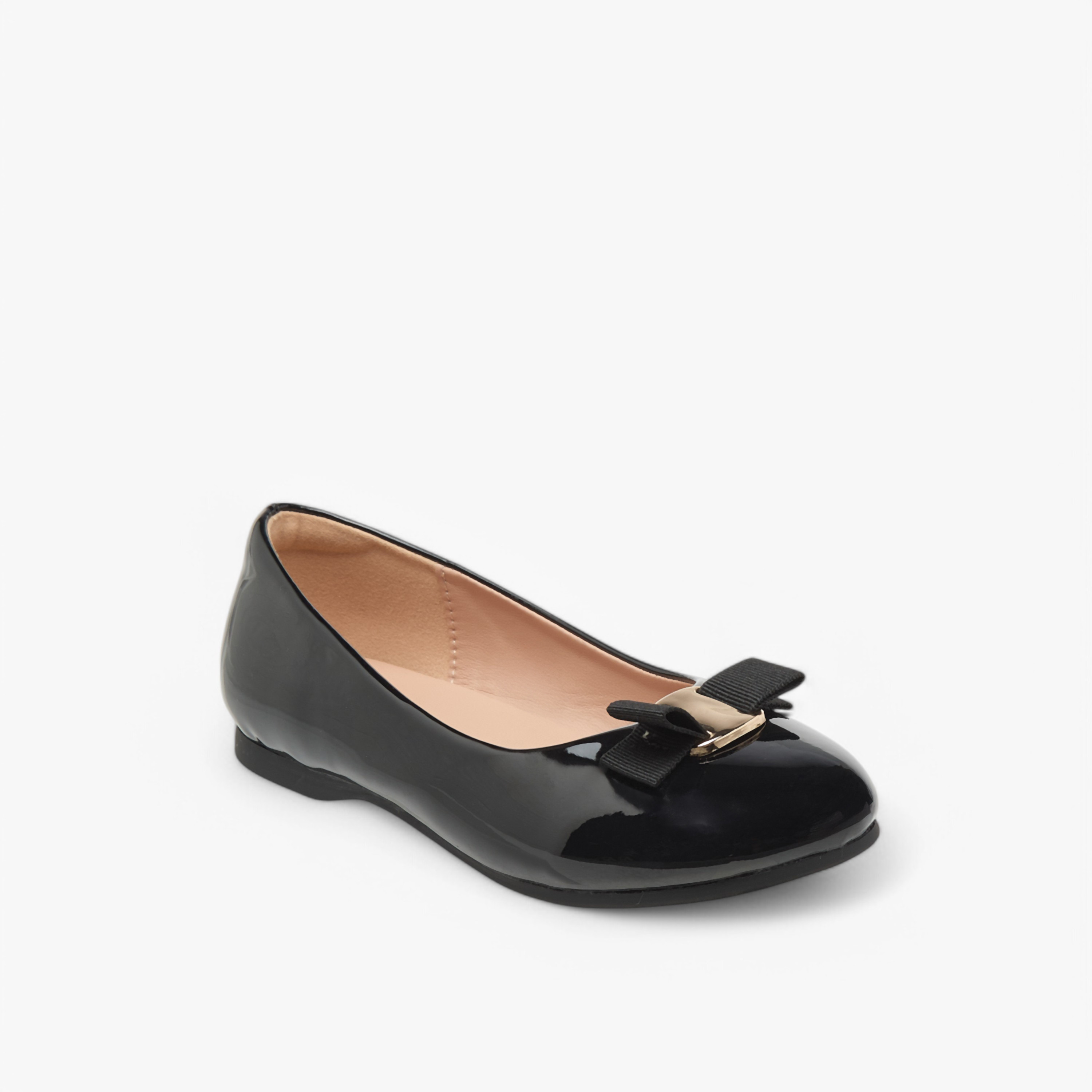 حذاء باليرينا سهل الارتداء بفيونكة من جونيورز-girls-shoes-ballerinas-image-2