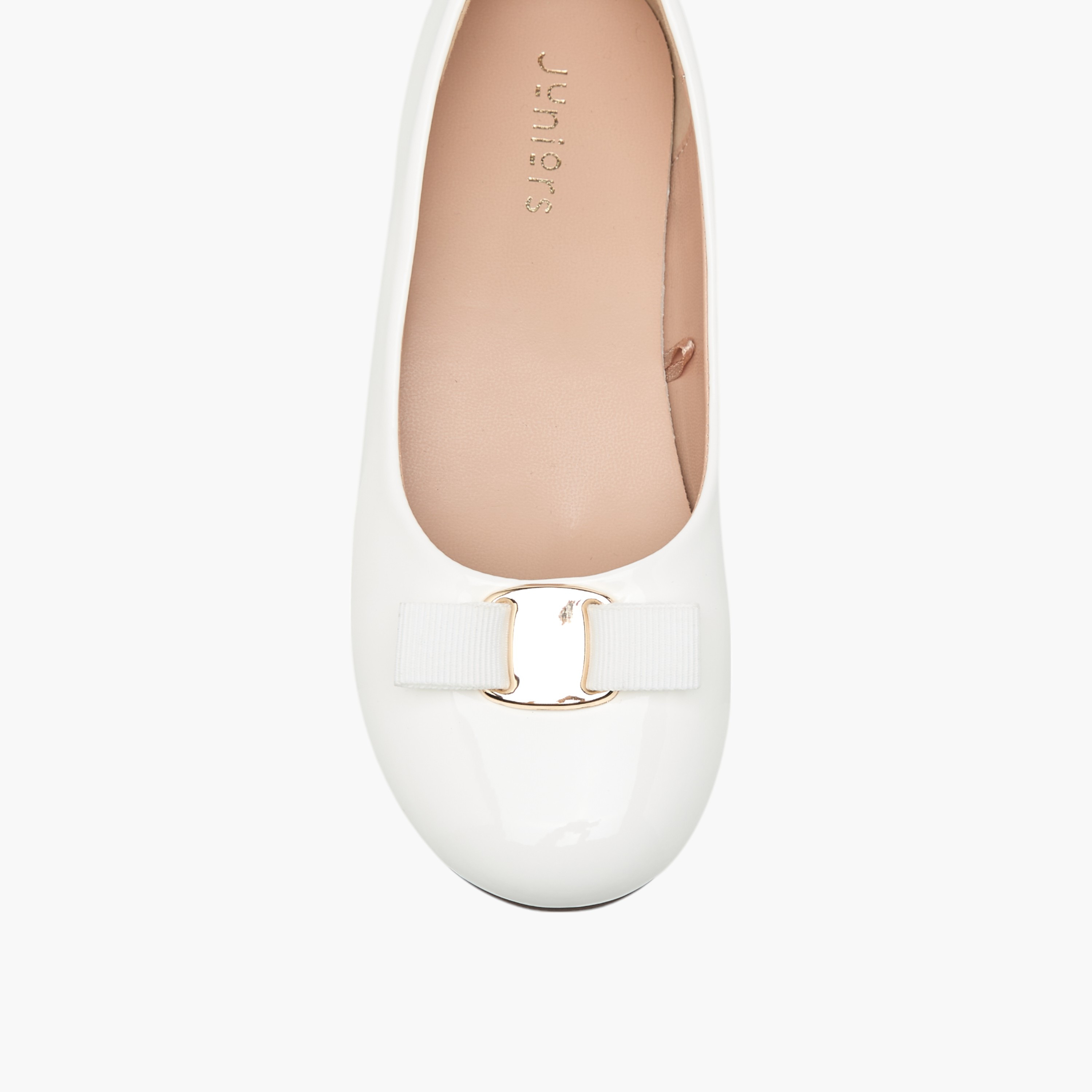 حذاء باليرينا سهل الارتداء بفيونكة من جونيورز-girls-shoes-ballerinas-image-4