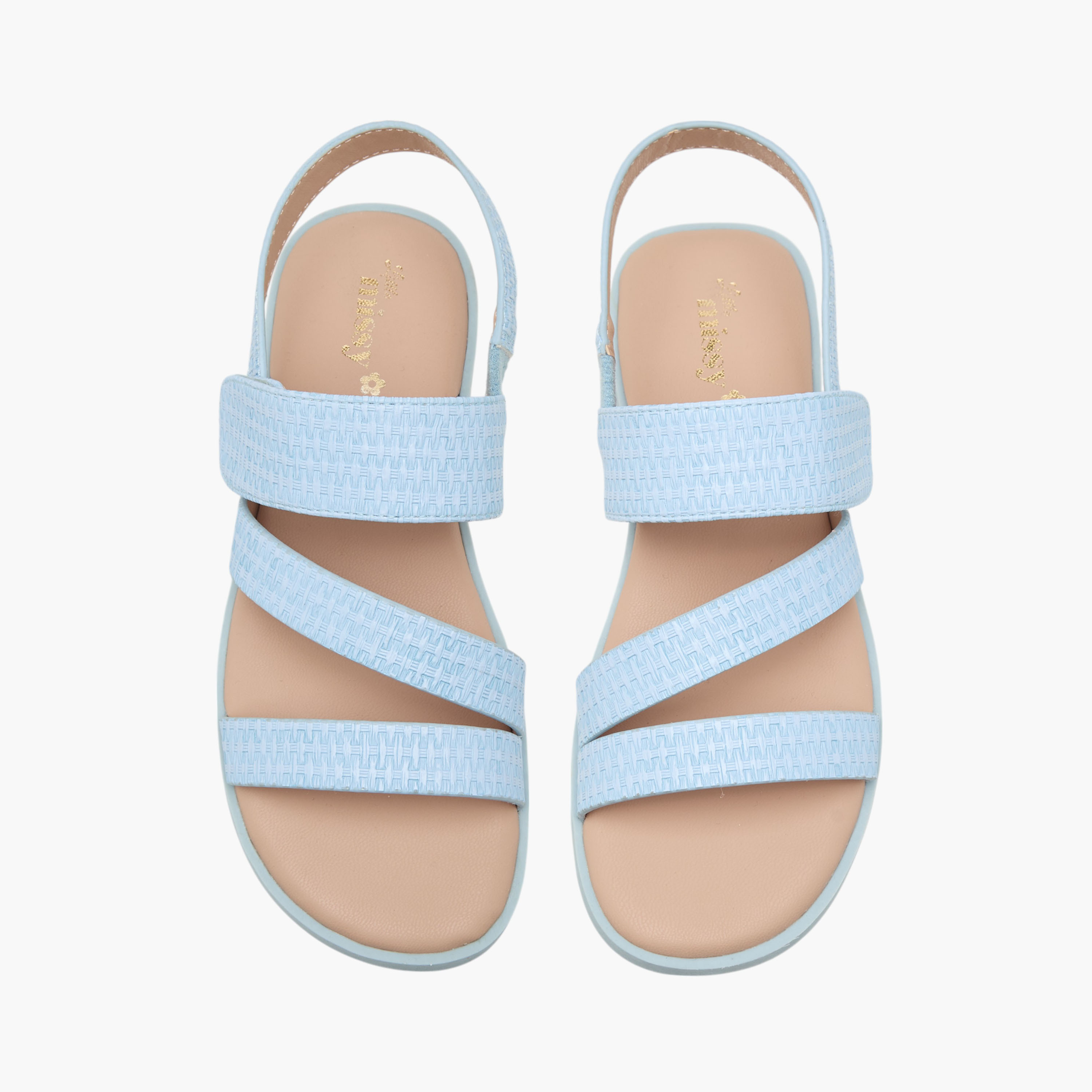 Little Missy Strappy Sandals with Hook and Loop Closure-girls-shoes-sandals-image-1