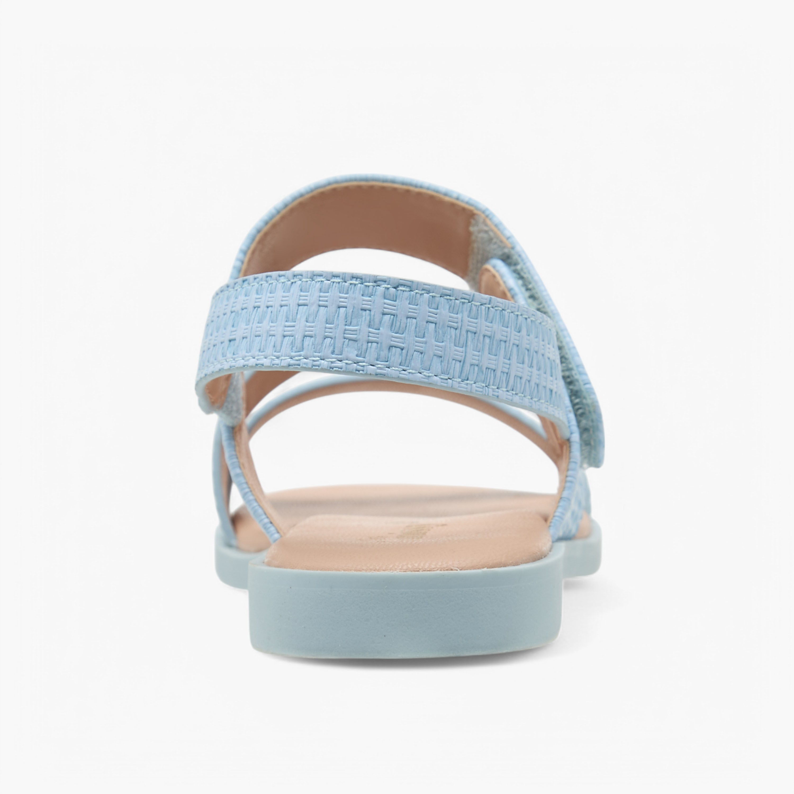 Little Missy Strappy Sandals with Hook and Loop Closure-girls-shoes-sandals-image-4