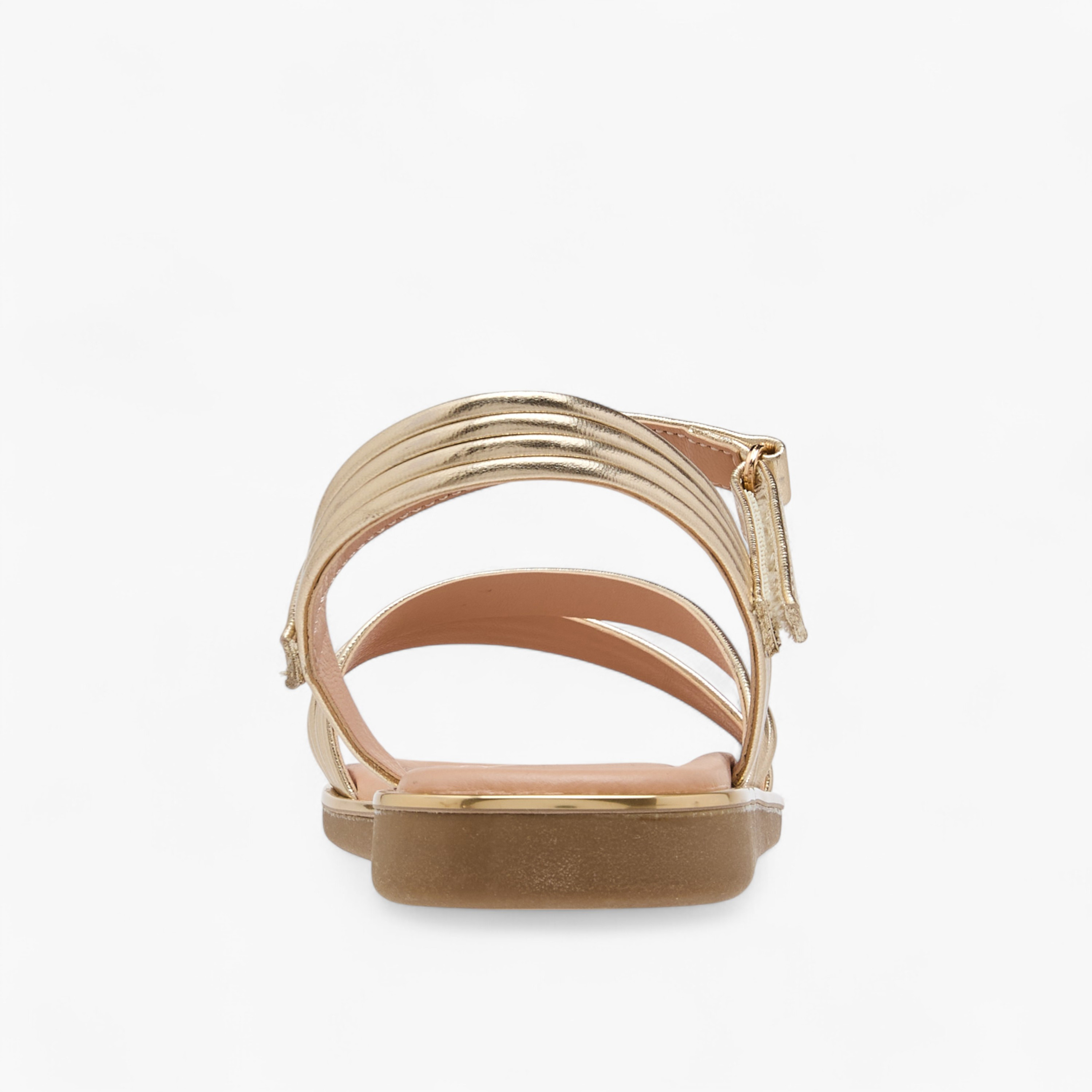 Little Missy Solid Sandals with Hook and Loop Closure-girls-shoes-sandals-image-4