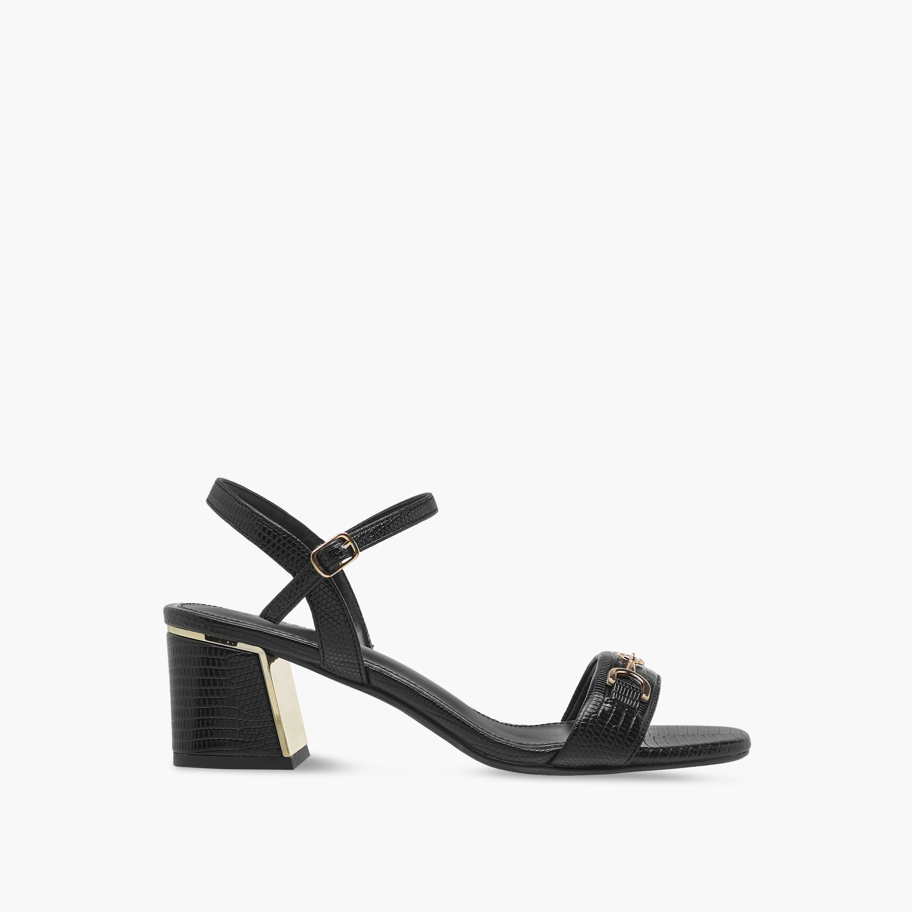 Celeste Women's Metal Accent Sandals with Buckle Closure and Block Heels-women-shoes-sandals-heeled-image-3