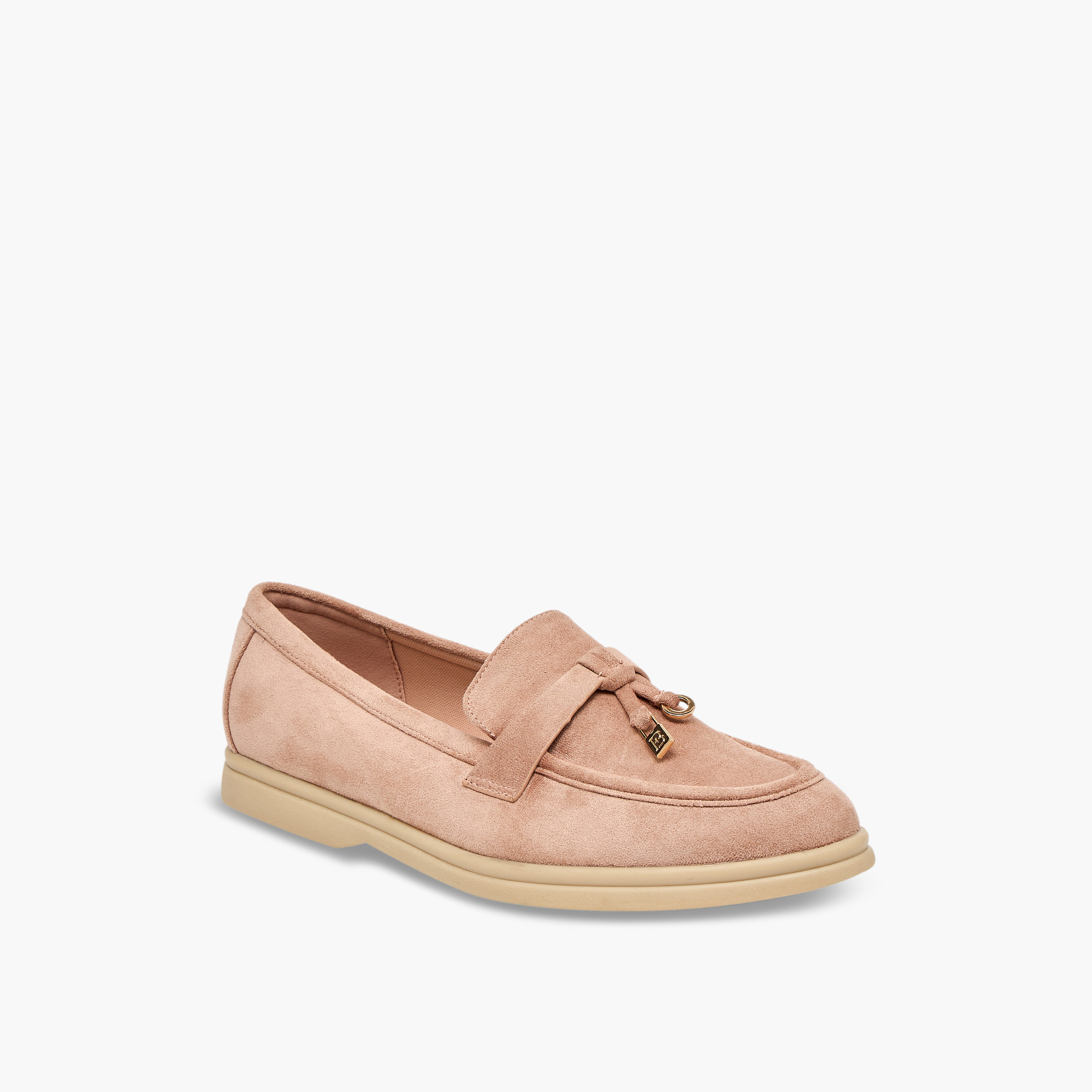 حذاء لوفر بزينة ميتاليك للنساء من فلورا بيلا-women-shoes-flats-loafers-image-2