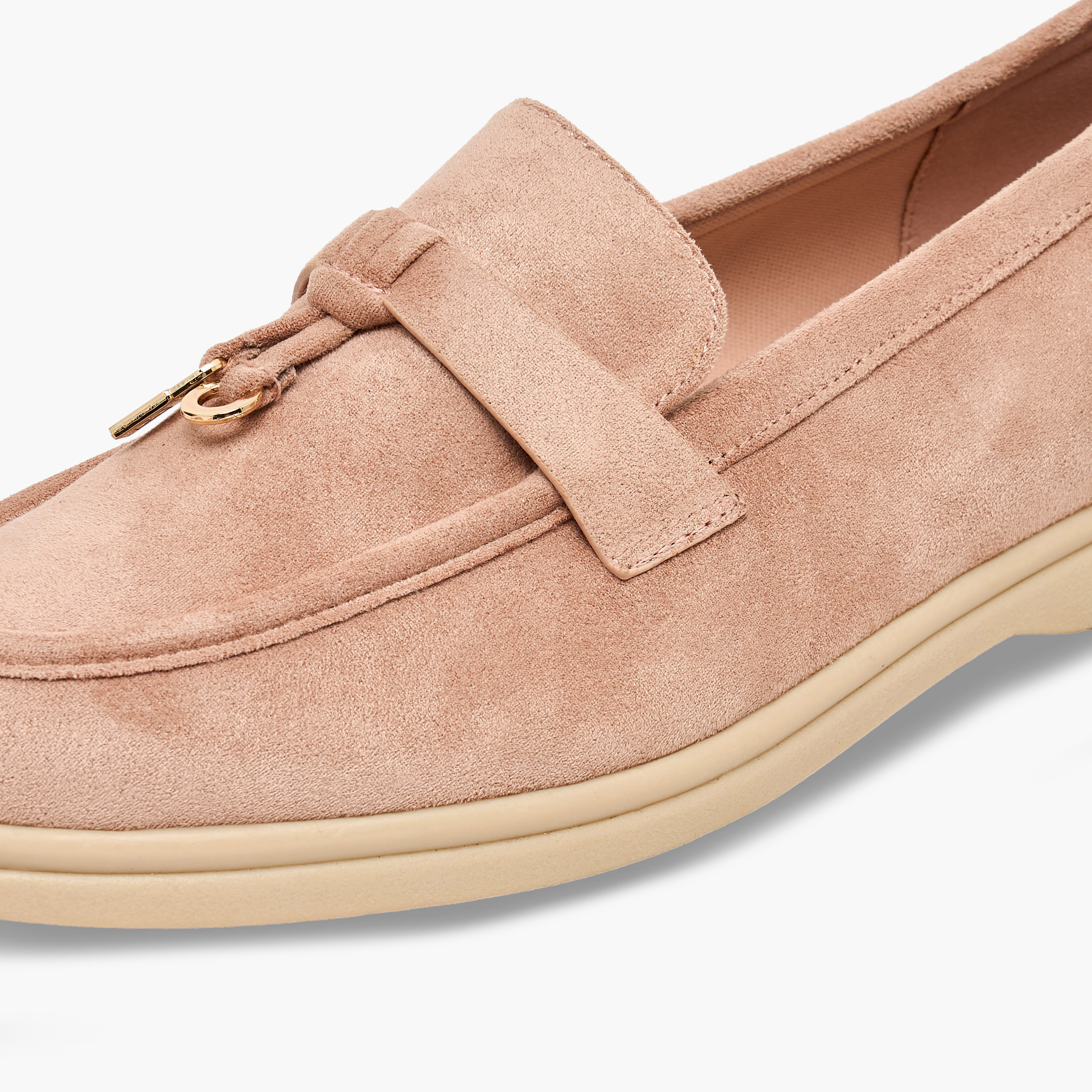 حذاء لوفر بزينة ميتاليك للنساء من فلورا بيلا-women-shoes-flats-loafers-image-4