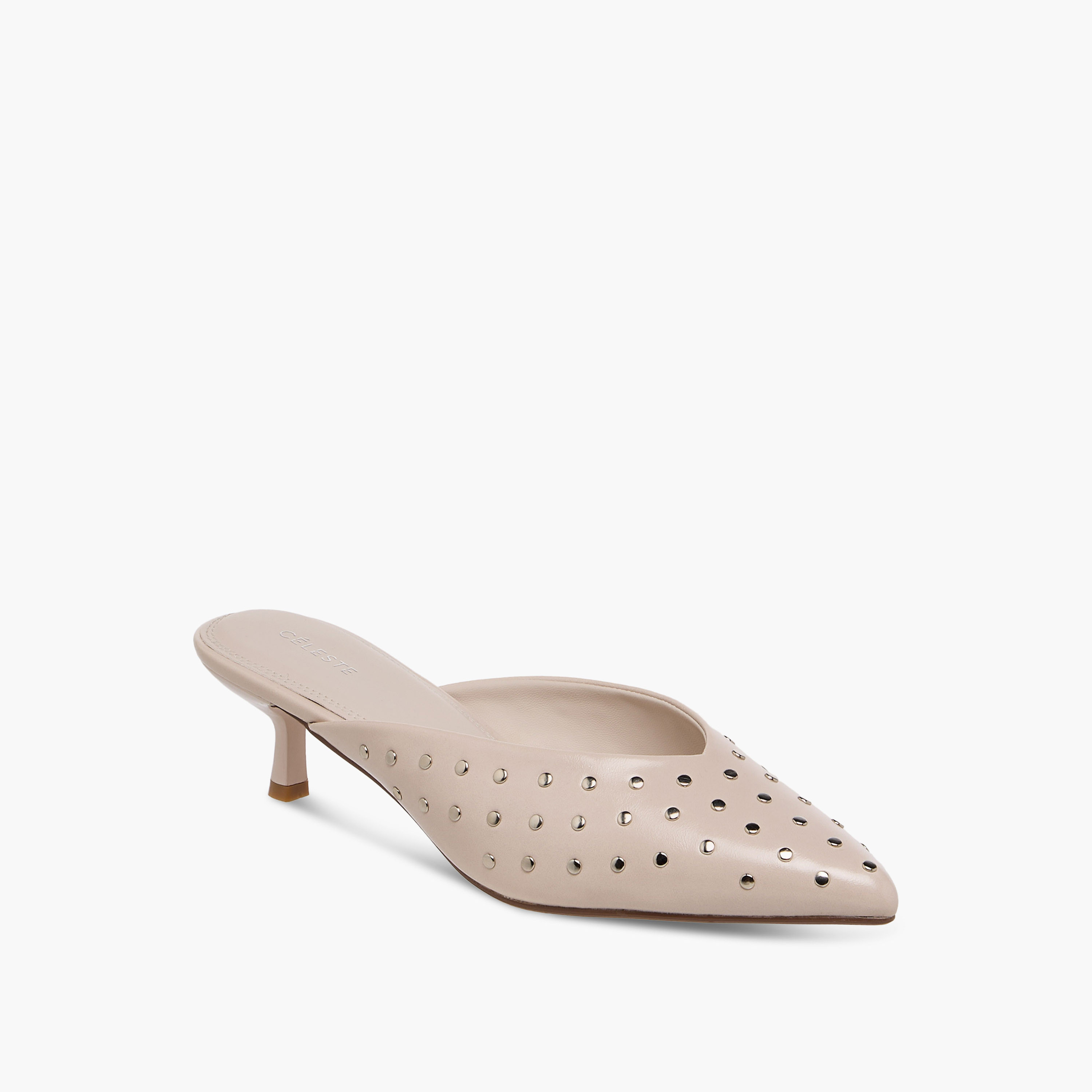 حذاء ميول مزين سهل الارتداء بكعب صغير للنساء من سيليست-women-shoes-heels-image-2