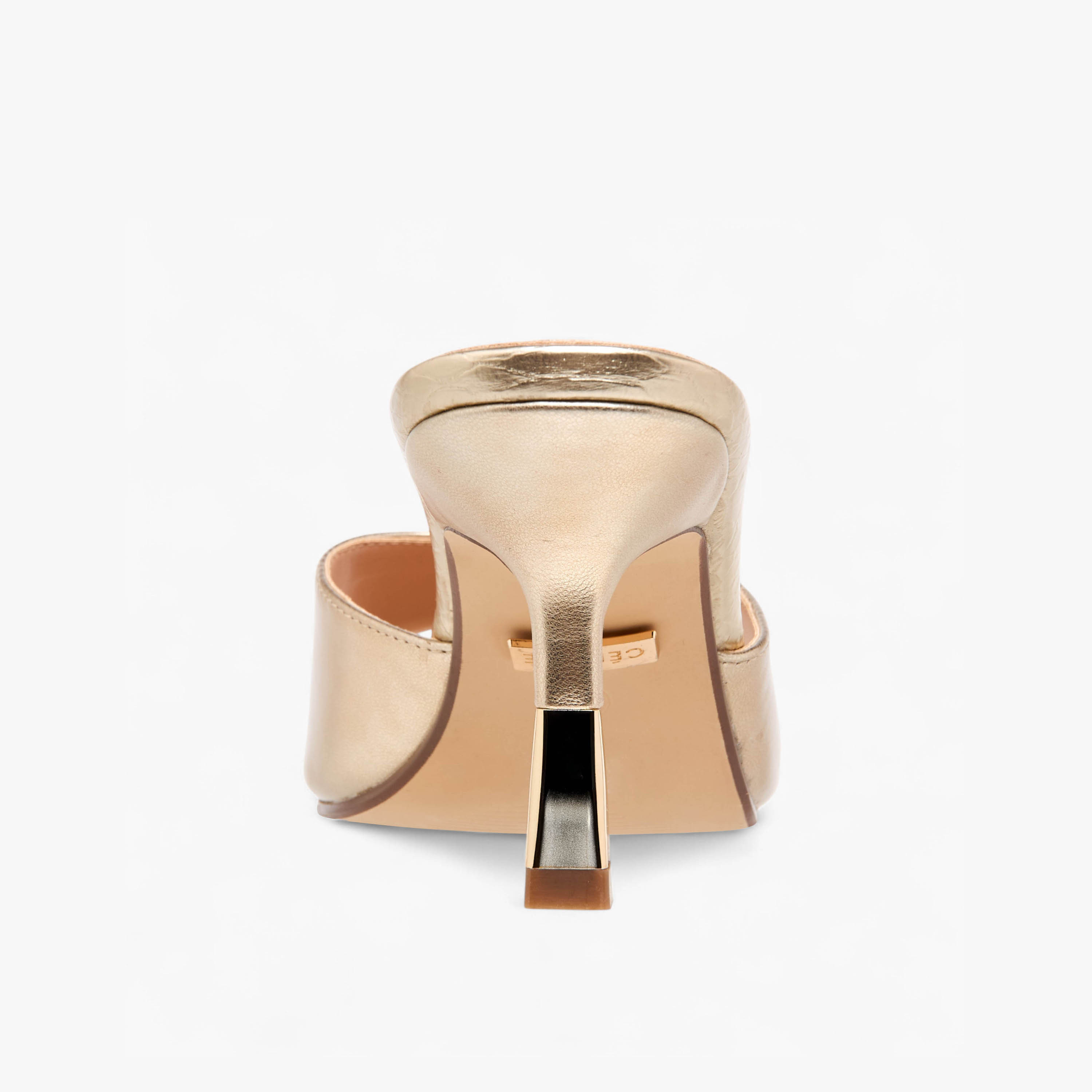 Celeste Women Metallic Detail Stiletto Heel Sandals-women-shoes-sandals-heeled-image-5