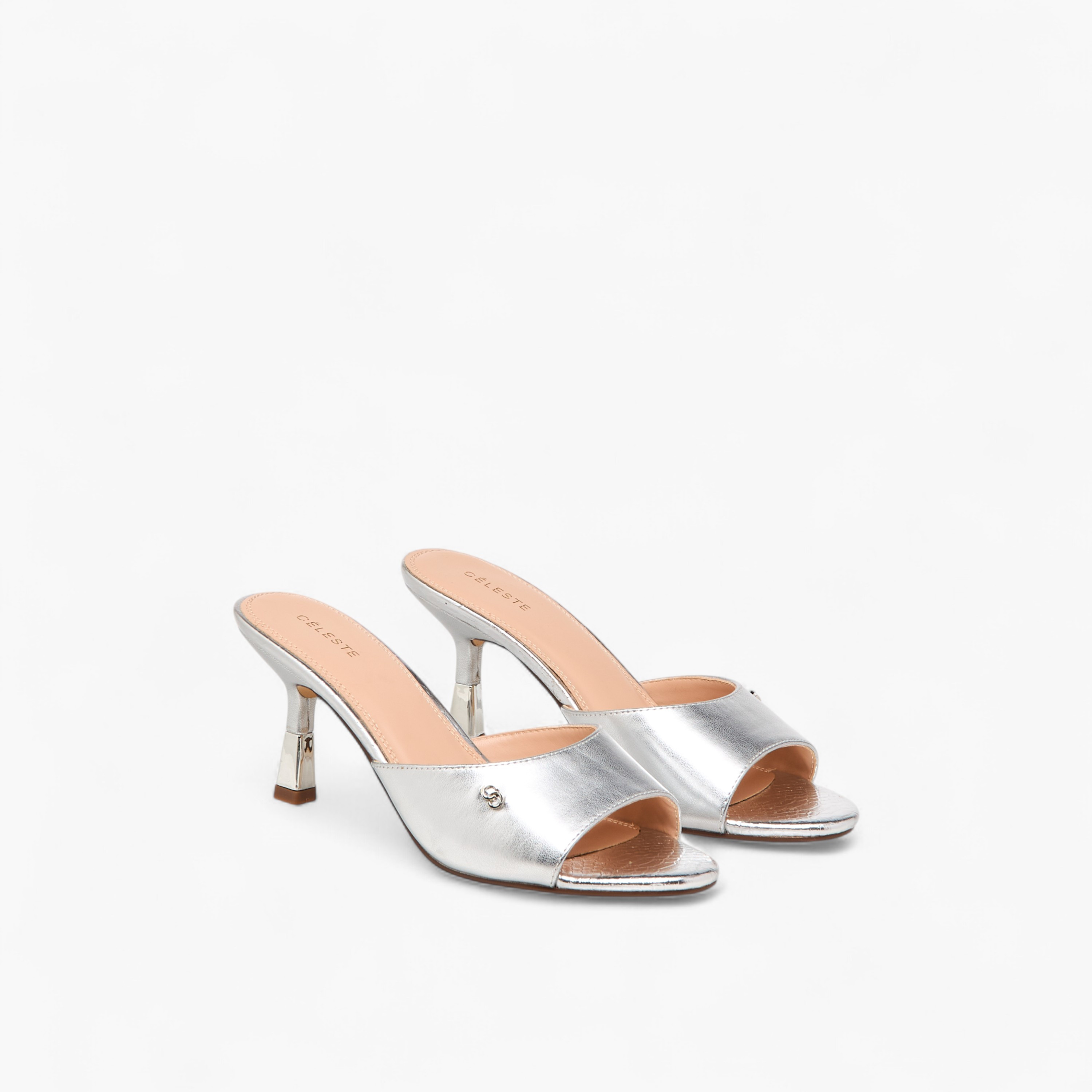 صندل بكعب ستيليتو وتفاصيل معدنية للنساء من سيليست-women-shoes-sandals-heeled-image-1