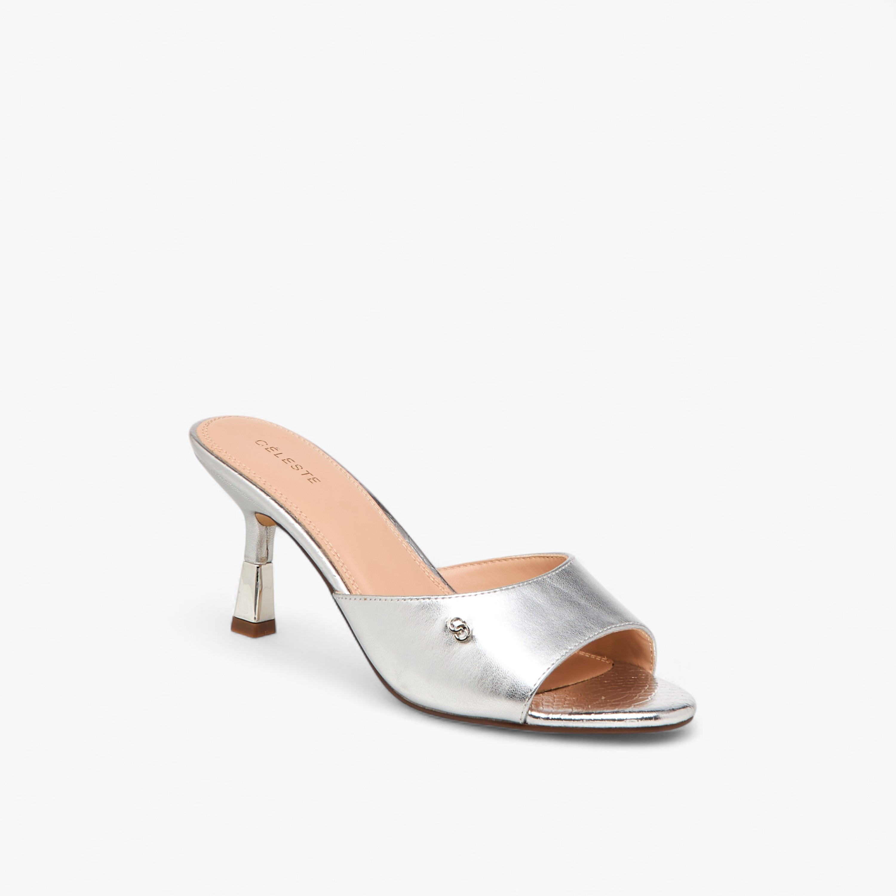 صندل بكعب ستيليتو وتفاصيل معدنية للنساء من سيليست-women-shoes-sandals-heeled-image-2