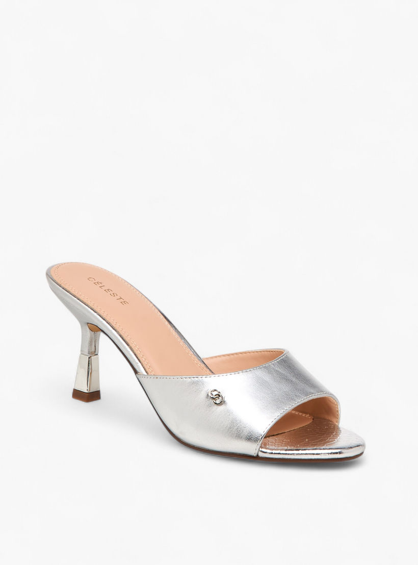 صندل بكعب ستيليتو وتفاصيل معدنية للنساء من سيليست-women-shoes-sandals-heeled-image-2
