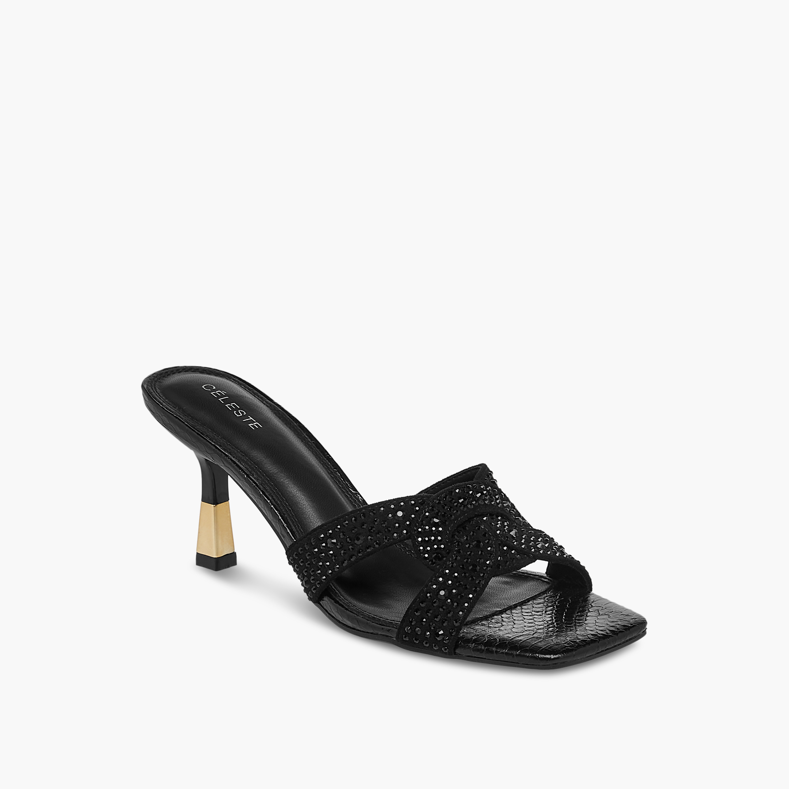 صندل سهل الارتداء مزين بكعب مدبب للنساء من سيليست-women-shoes-sandals-heeled-image-7