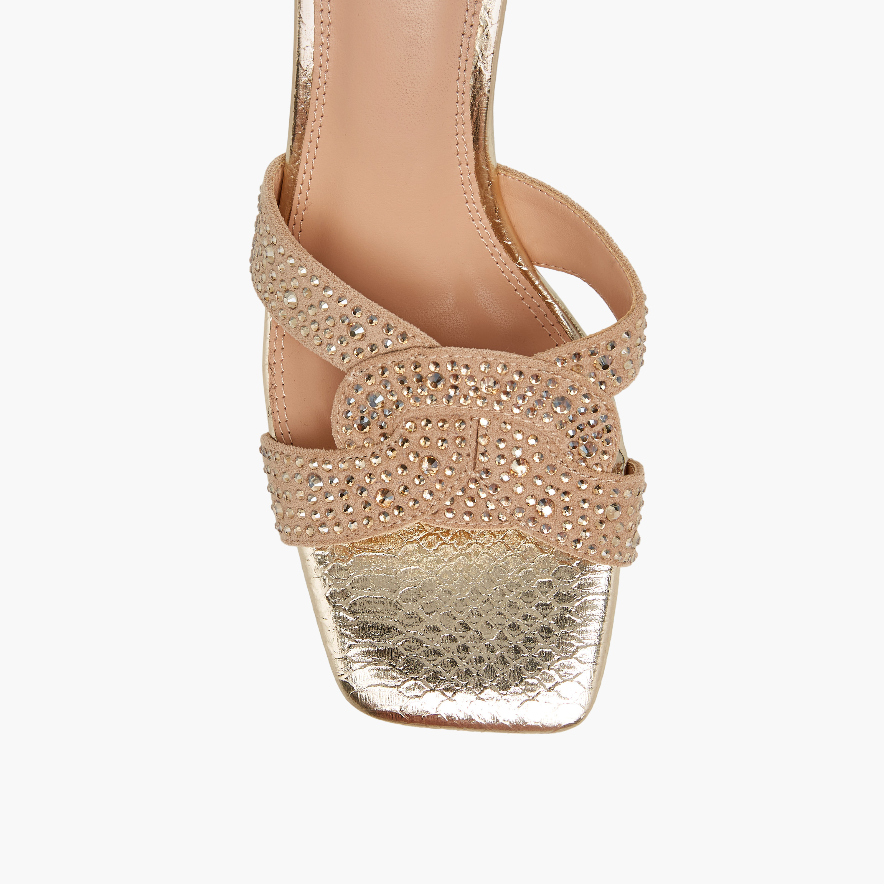 صندل سهل الارتداء مزين بكعب مدبب للنساء من سيليست-women-shoes-sandals-heeled-image-4