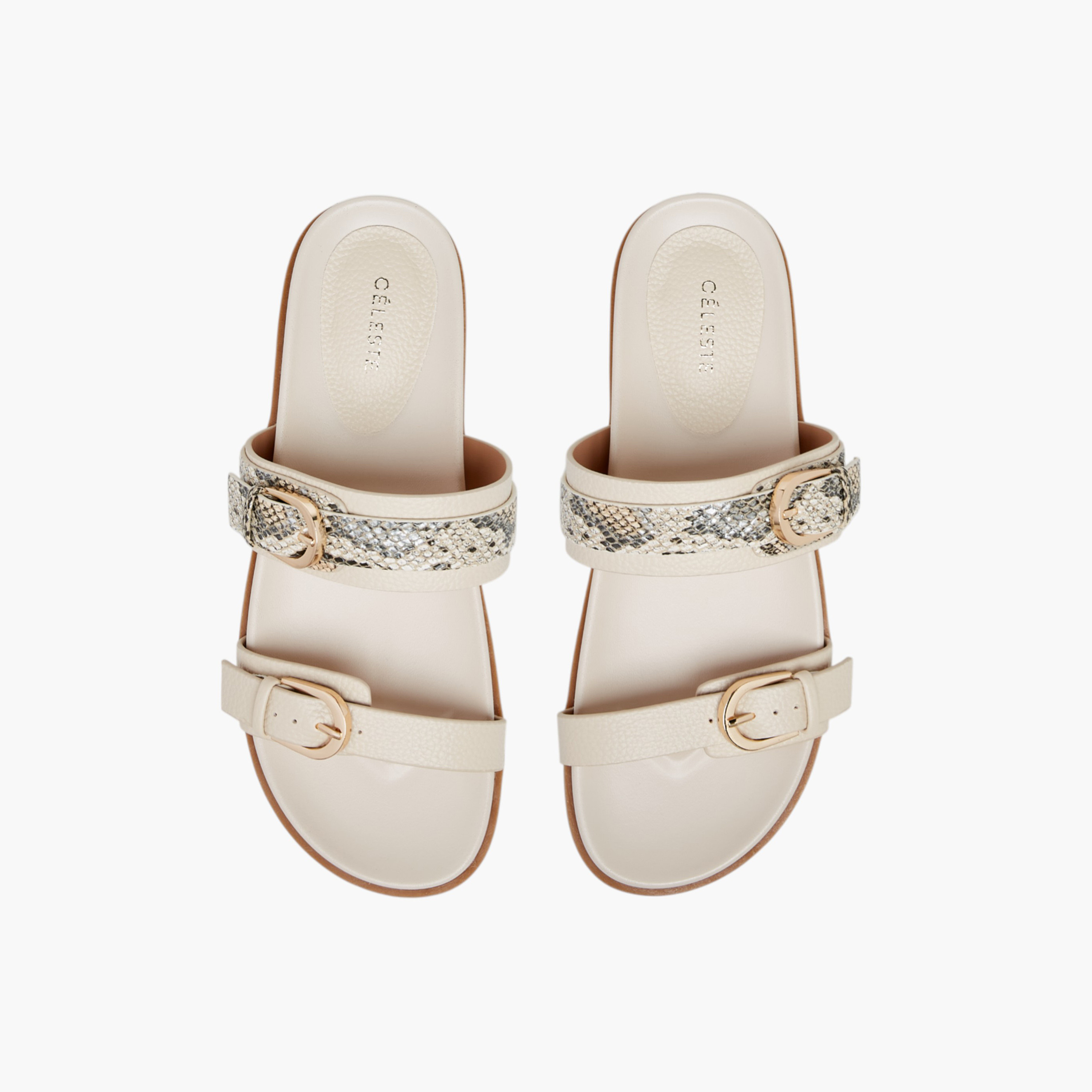 صندل مسطّح سهل الارتداء بإبزيم إغلاق للنساء من سيليست-women-shoes-flats-sandals-image-13