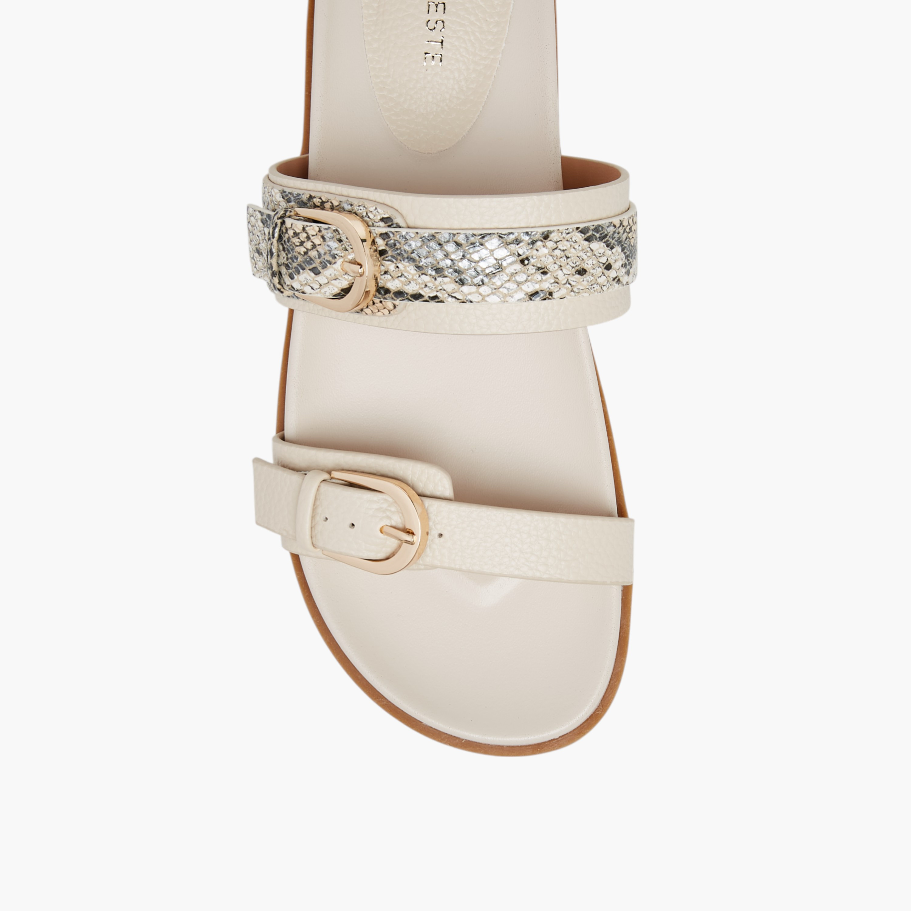 صندل مسطّح سهل الارتداء بإبزيم إغلاق للنساء من سيليست-women-shoes-flats-sandals-image-3