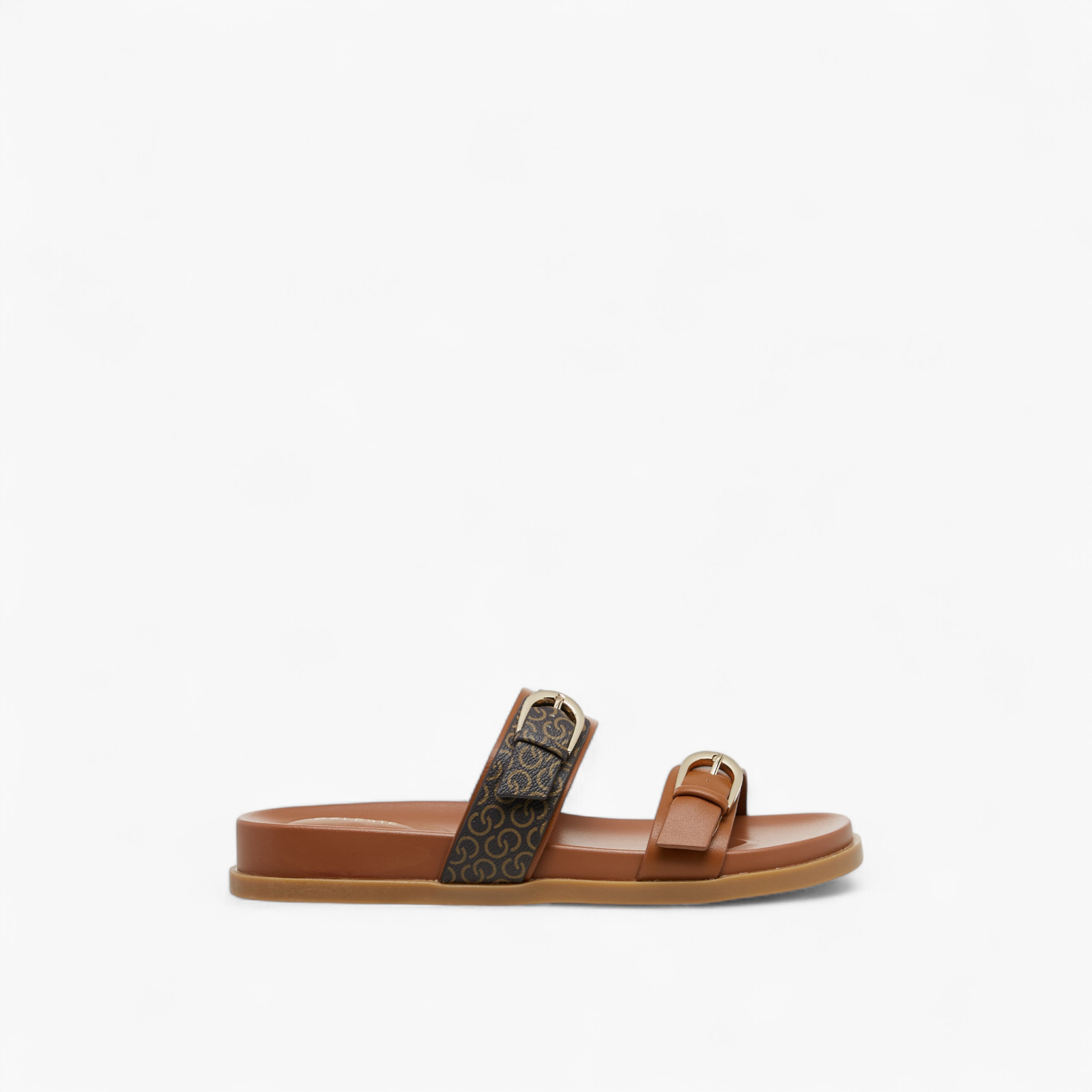 Celeste Women's Buckle Accent Slip-On Sandals-women-shoes-flats-sandals-image-2