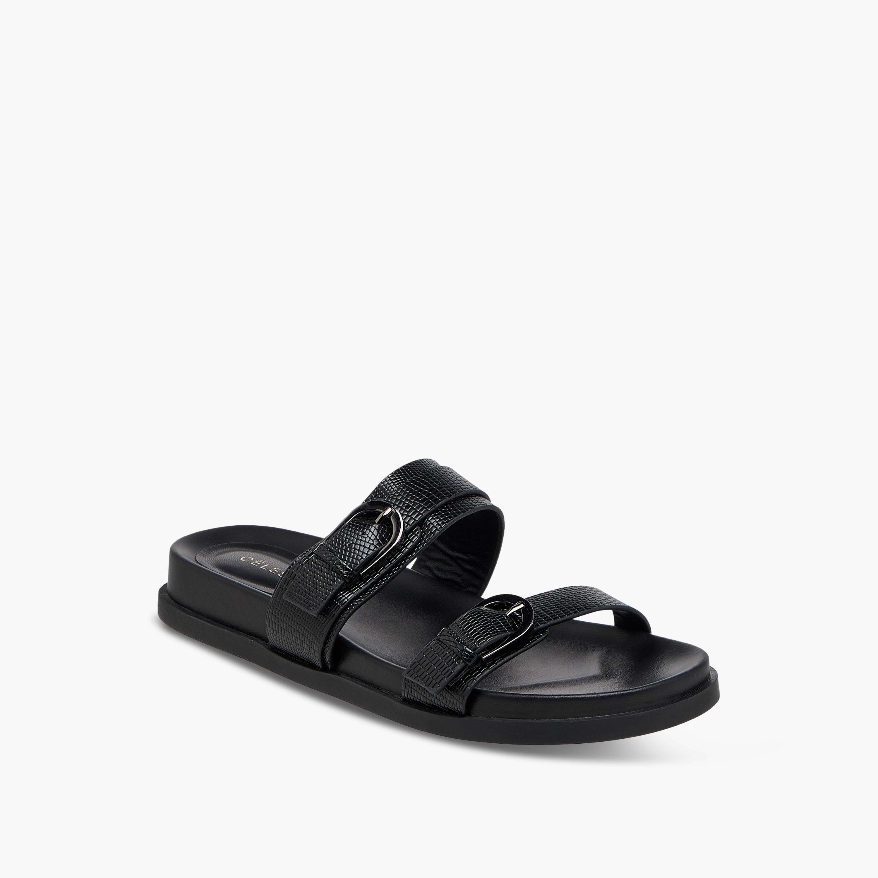 صندل مسطّح سهل الارتداء بإبزيم إغلاق للنساء من سيليست-women-shoes-flats-sandals-image-2