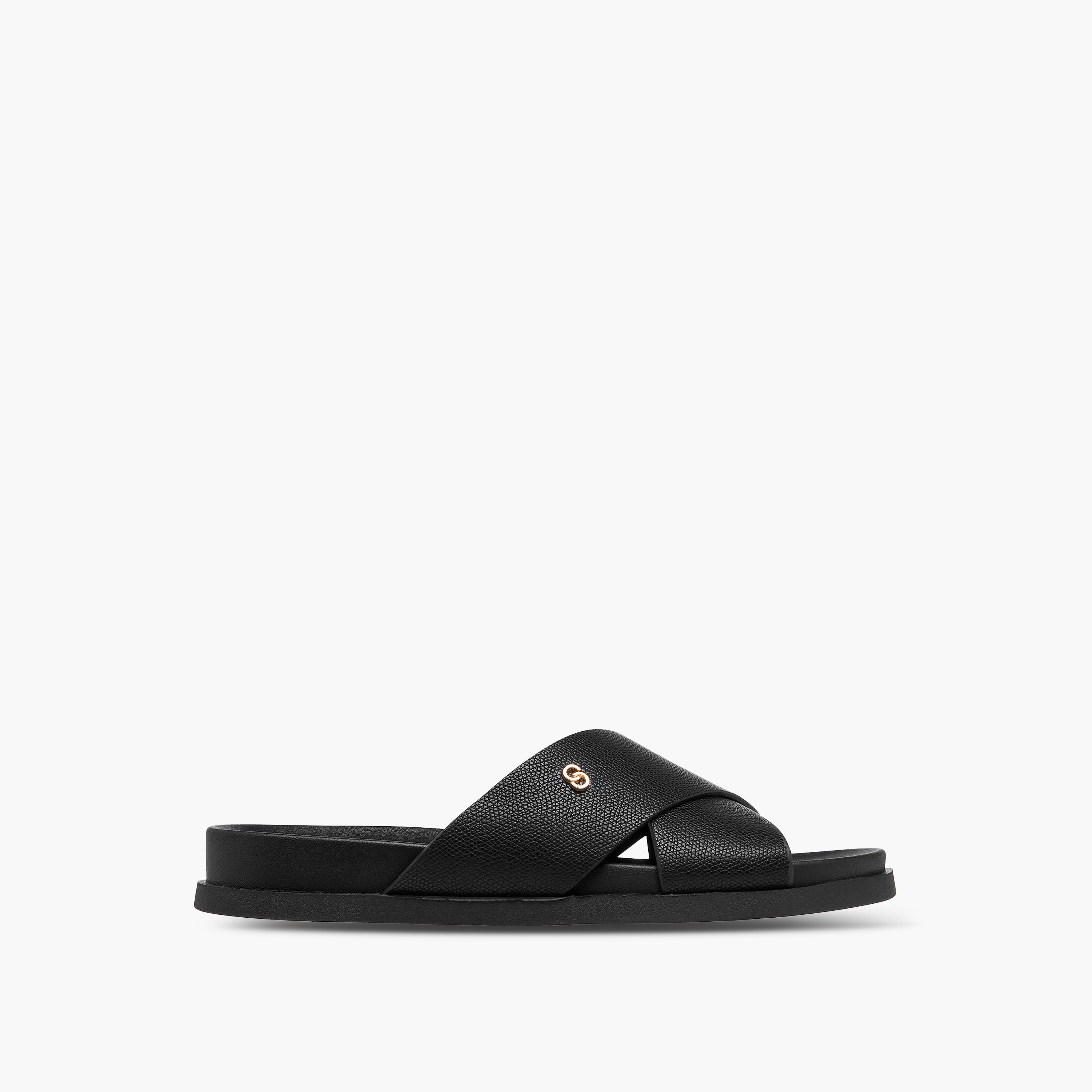Celeste Womens Cross Strap Slip-On Sandals-women-shoes-flats-sandals-image-3