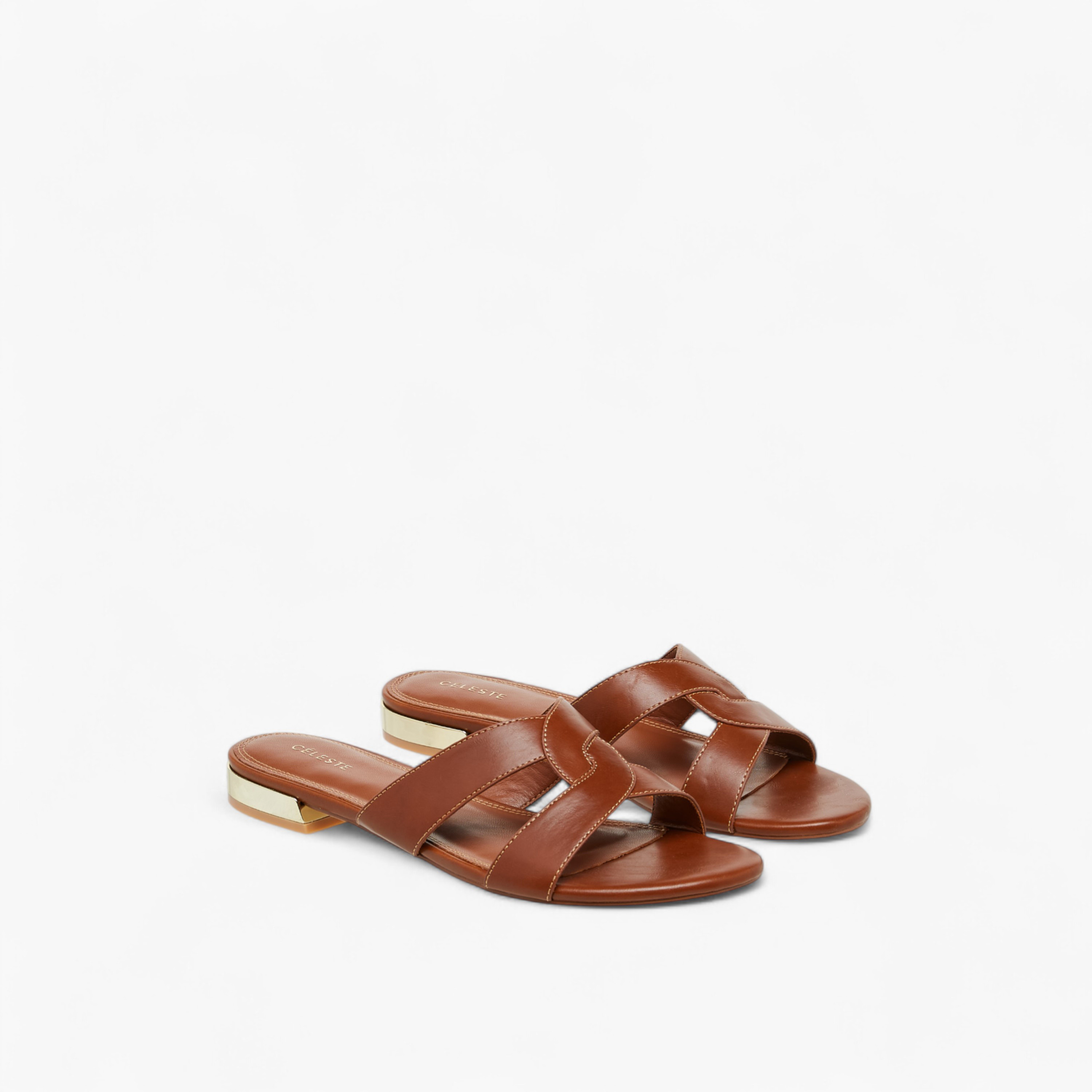 صندل سهل الارتداء بأحزمة للنساء من سيليست-women-shoes-flats-sandals-image-1