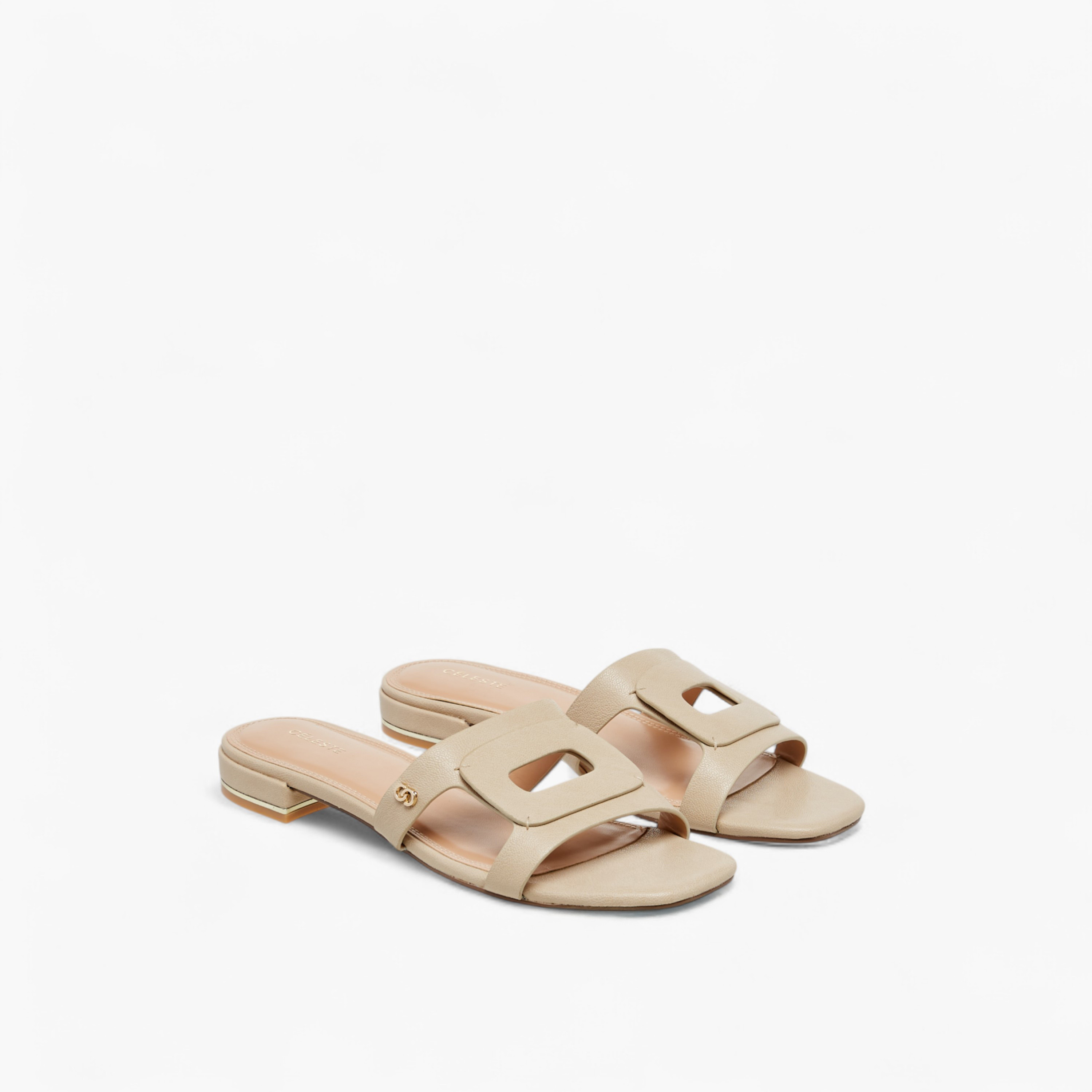 Celeste Women's Cutout Slip-On Sandals-women-shoes-flats-sandals-image-1