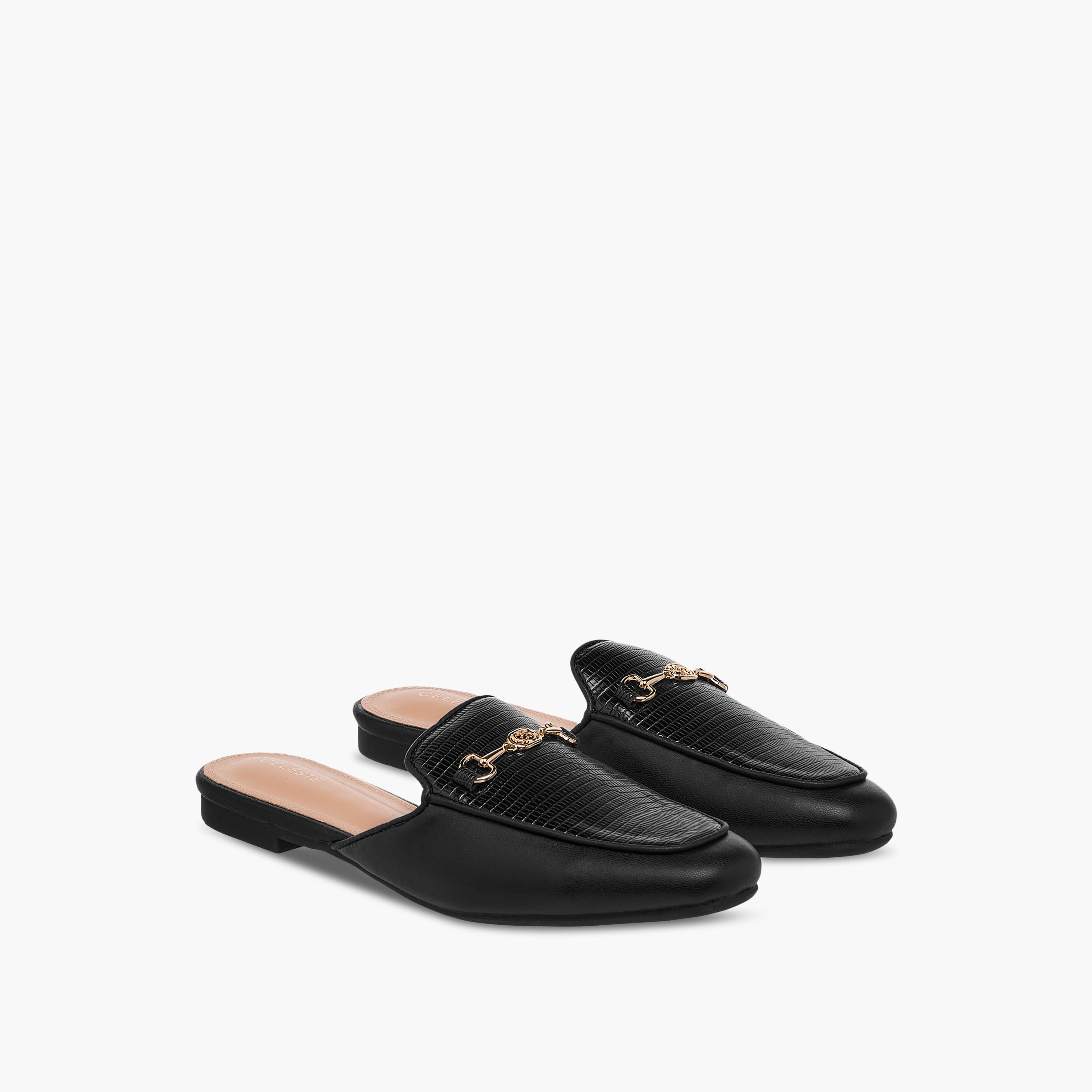 Celeste Women's Metal Accent Slip-On Mules-women-shoes-flats-mules-image-1