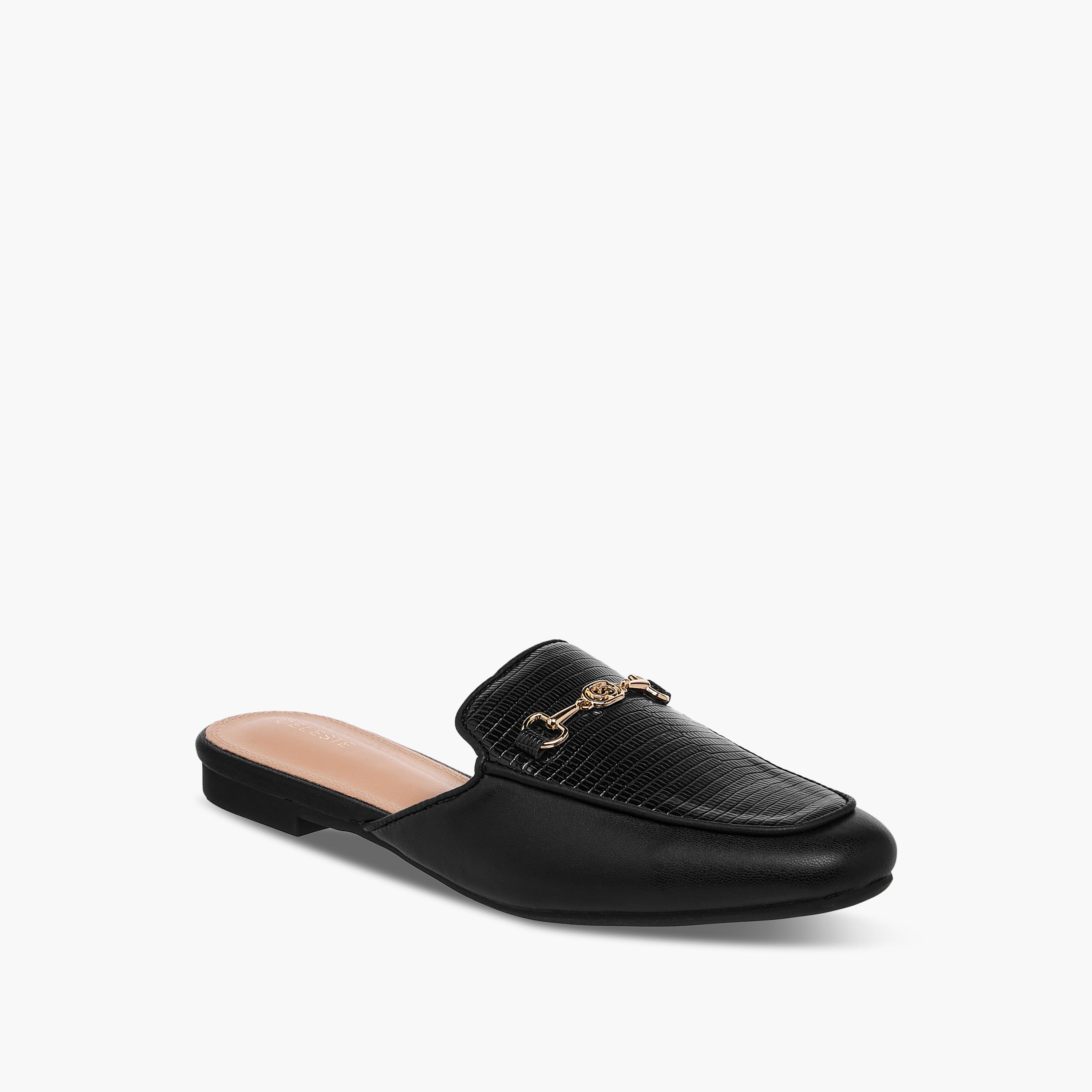 Celeste Women's Metal Accent Slip-On Mules-women-shoes-flats-mules-image-2