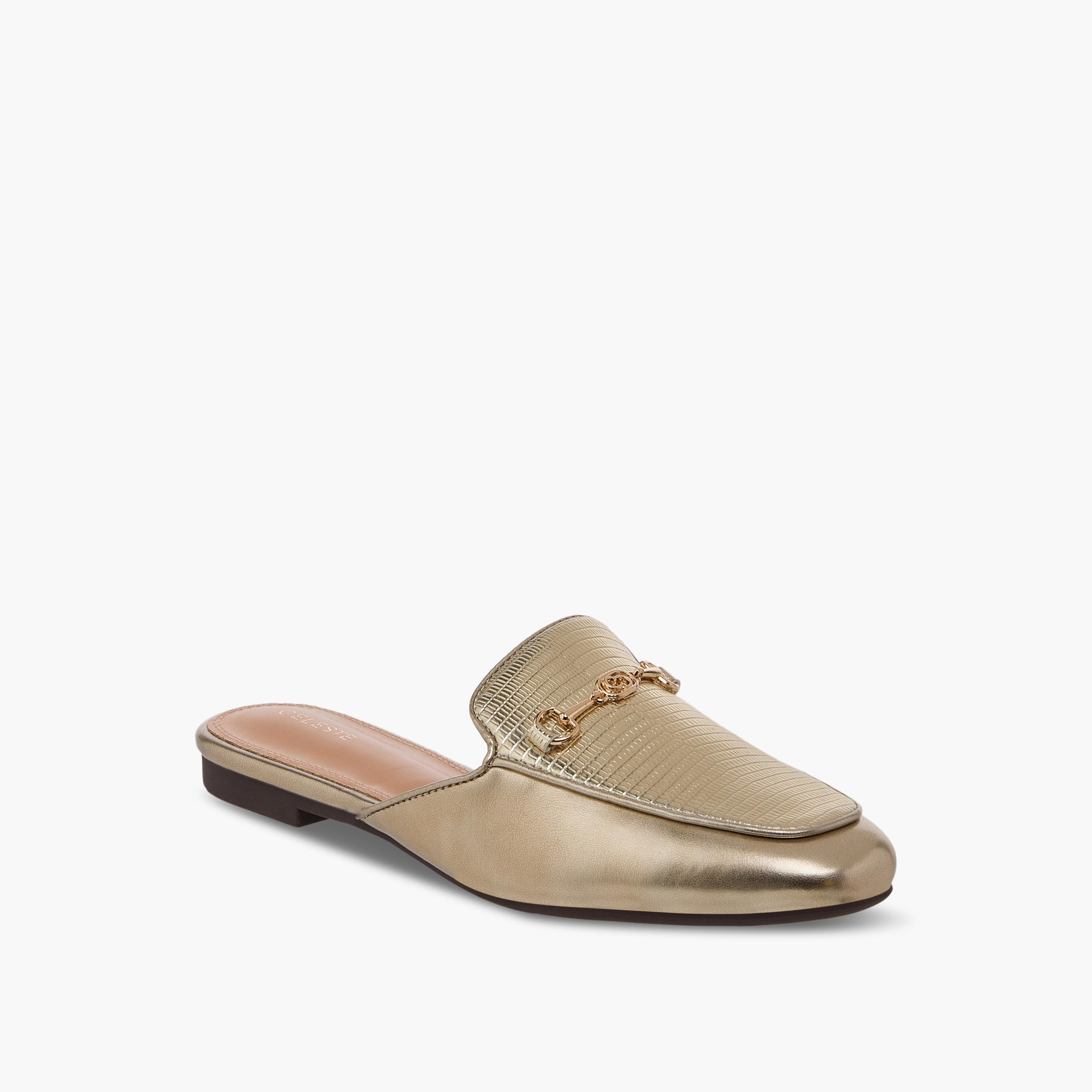 حذاء ميول سهل الارتداء بزينة معدنية للنساء من سيليست-women-shoes-flats-mules-image-2