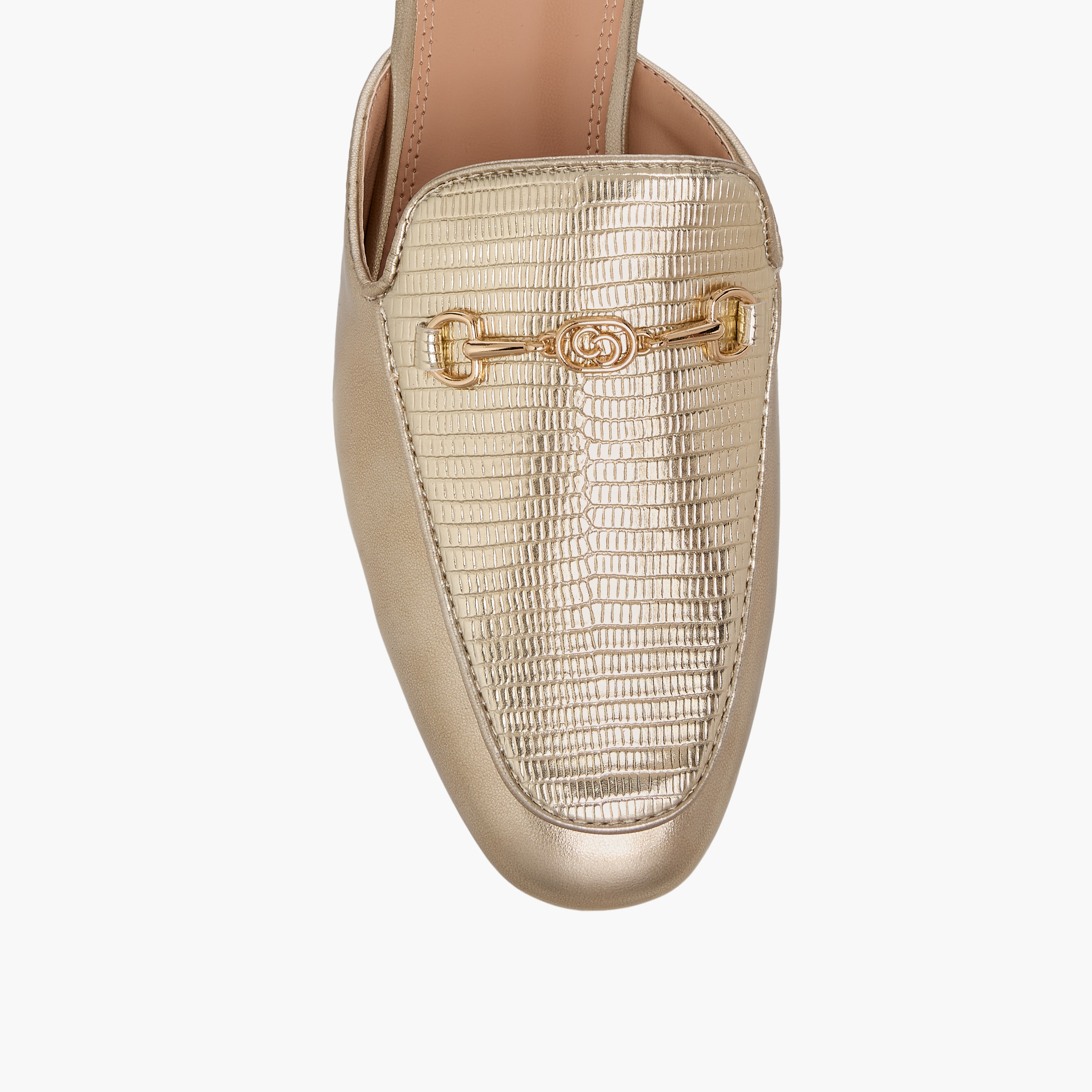حذاء ميول سهل الارتداء بزينة معدنية للنساء من سيليست-women-shoes-flats-mules-image-4