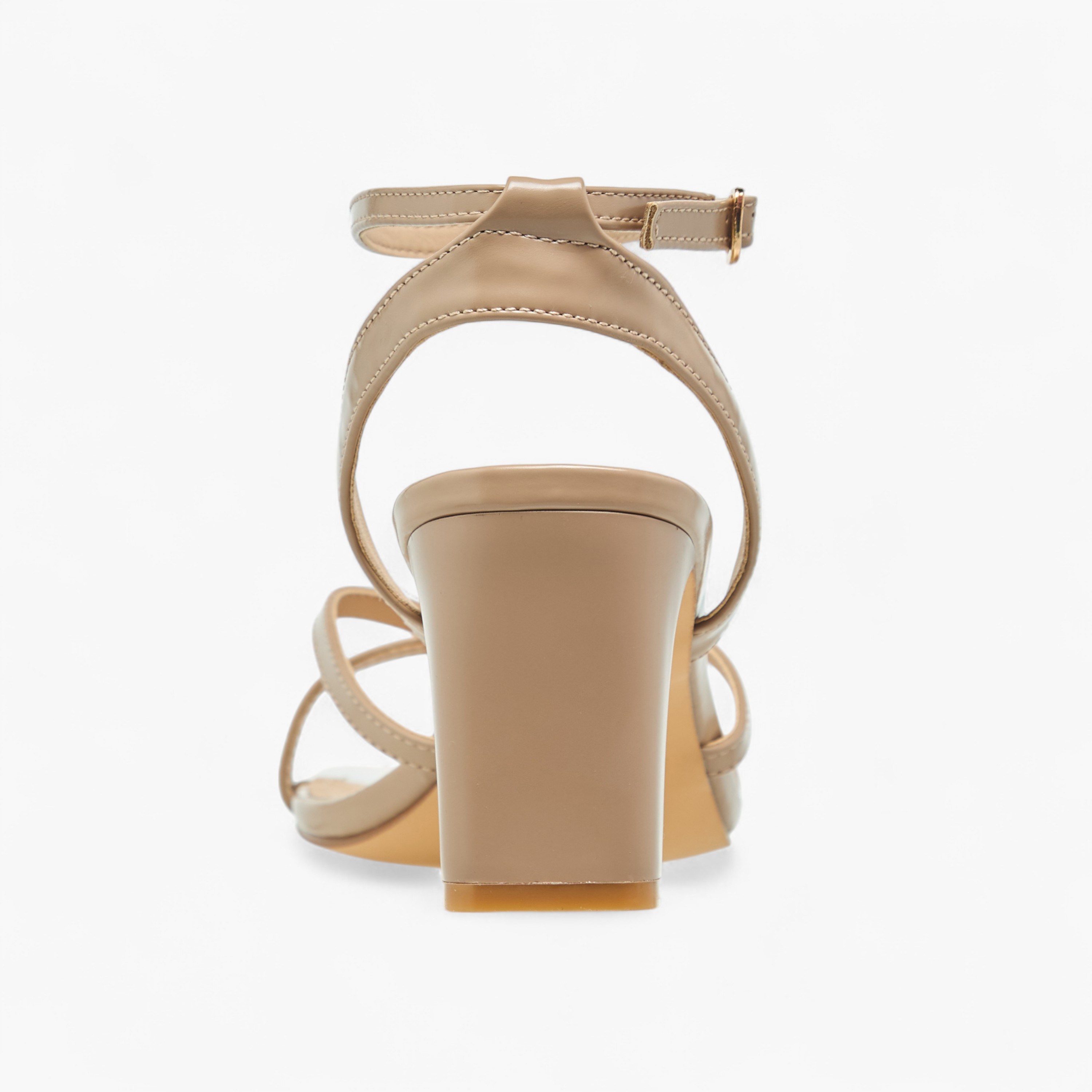 Flora Bella Ankle Strap Sandals with Block Heels and Buckle Closure-women-shoes-sandals-heeled-image-5