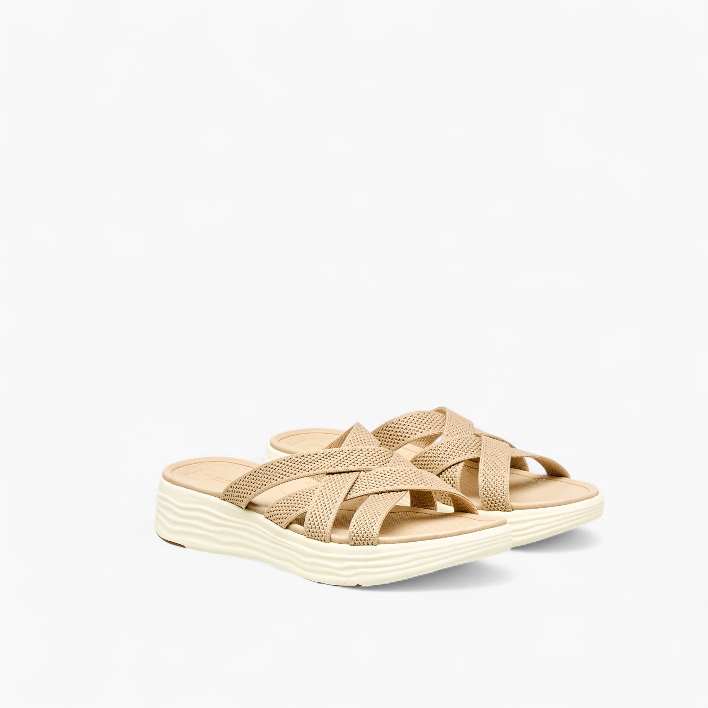 صندل بأحزمة متقاطعة للنساء من فلورا بيلا-women-shoes-sandals-heeled-image-1