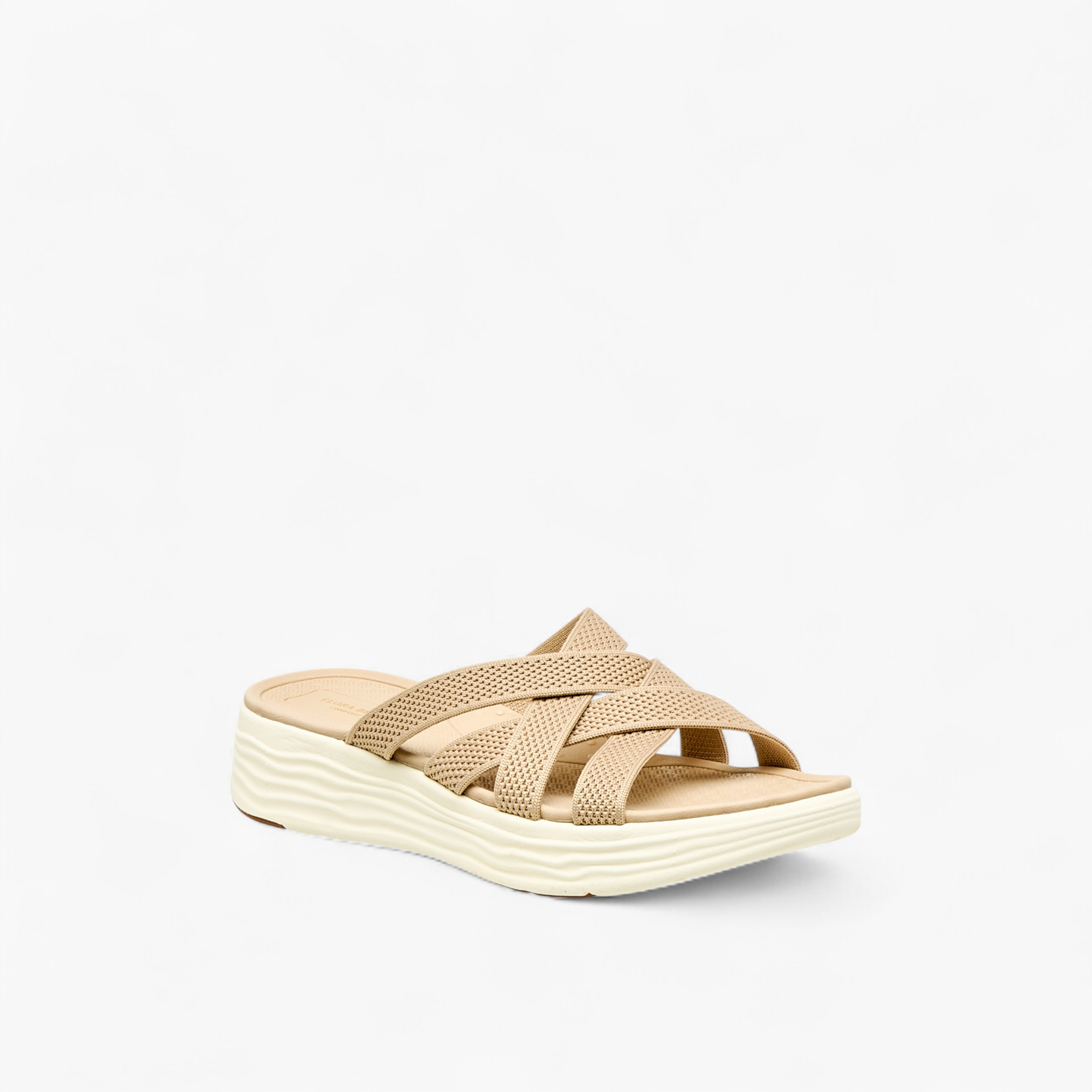 صندل بأحزمة متقاطعة للنساء من فلورا بيلا-women-shoes-sandals-heeled-image-2
