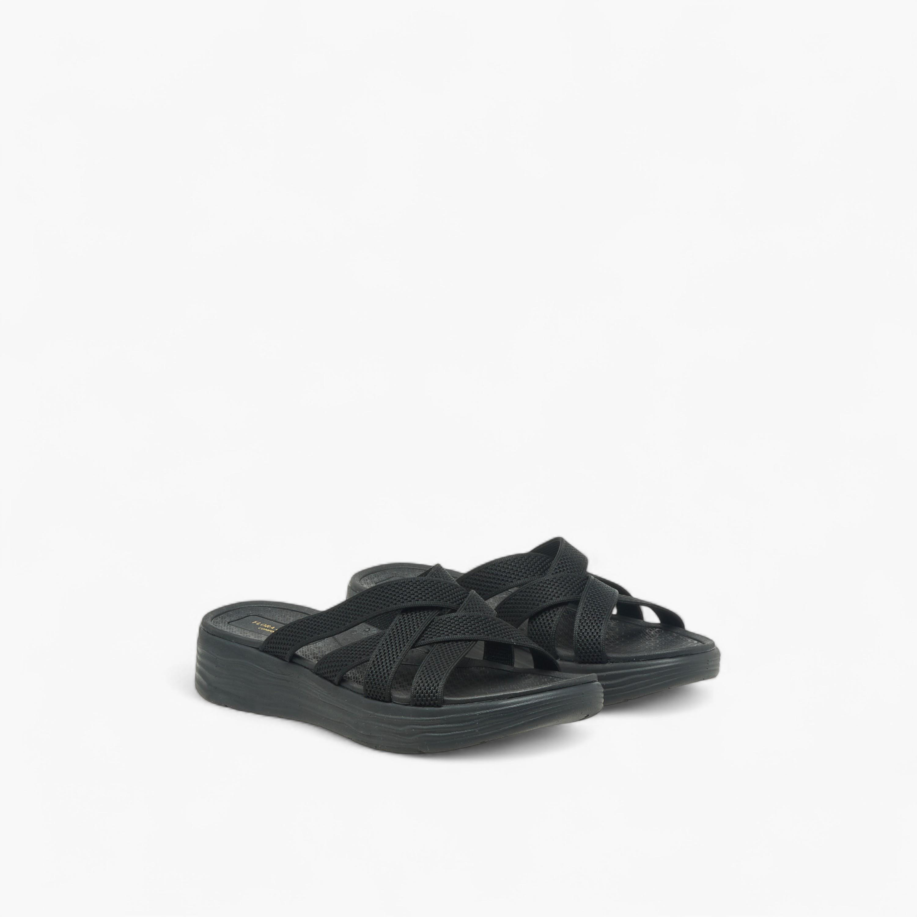 صندل بأحزمة متقاطعة للنساء من فلورا بيلا-women-shoes-sandals-heeled-image-1