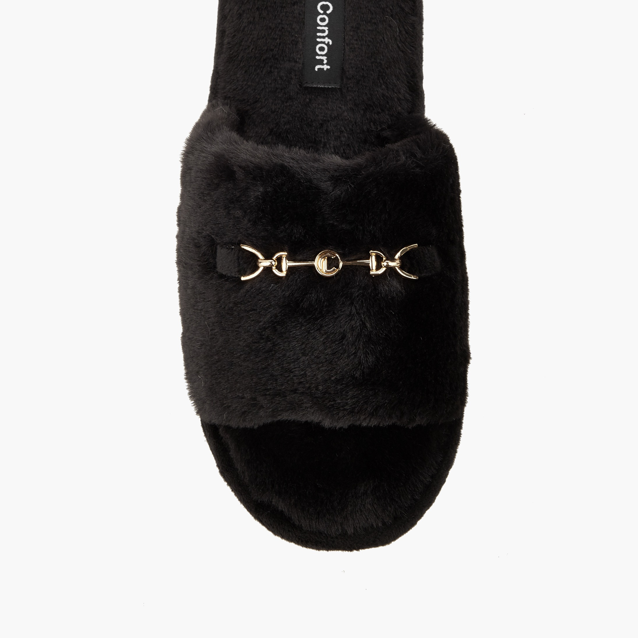 Le Confort Women Faux Fur Bedroom Slides-women-shoes-bedroomslippers-image-4