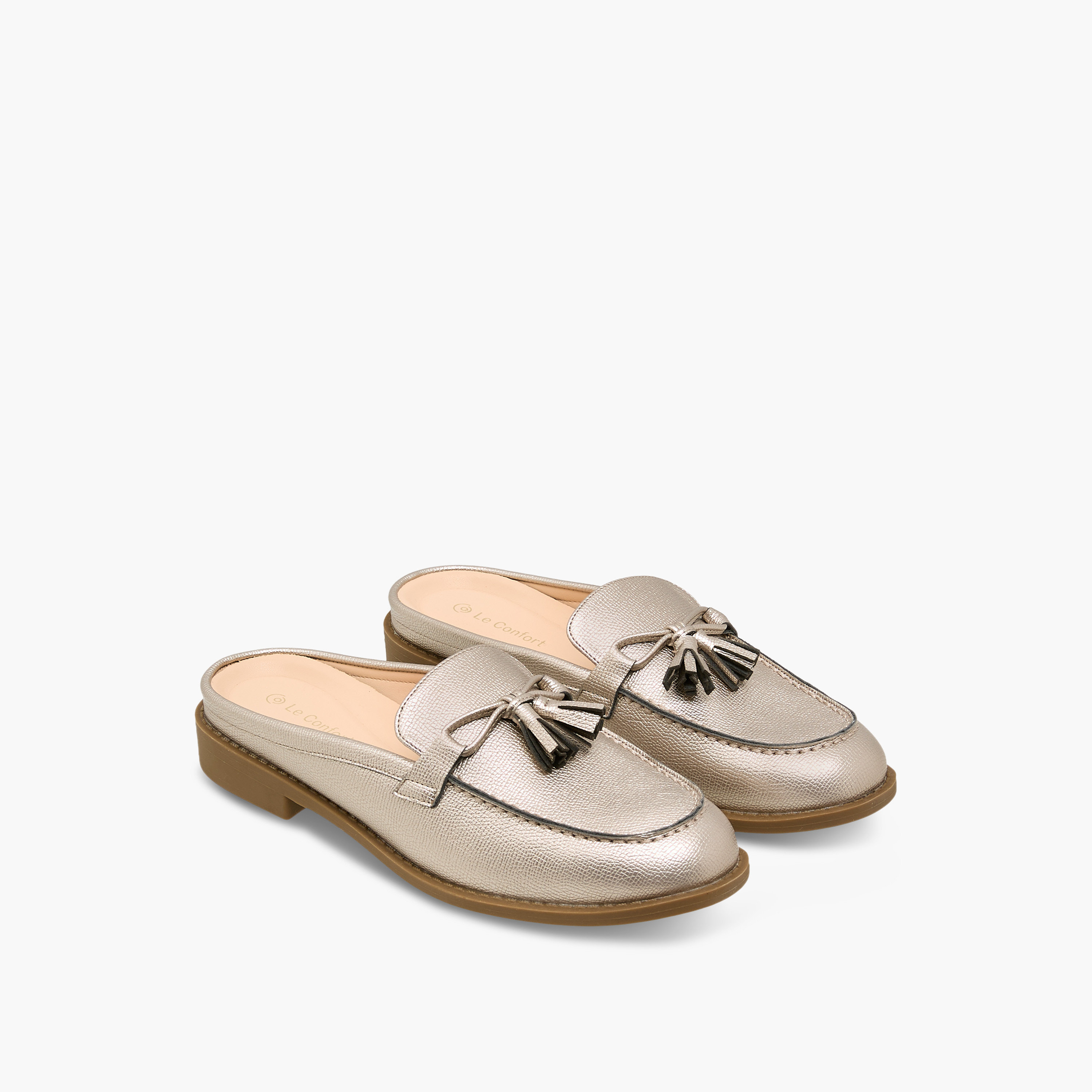 Le Confort Women Tassel Detail Mules-women-shoes-flats-mules-image-1