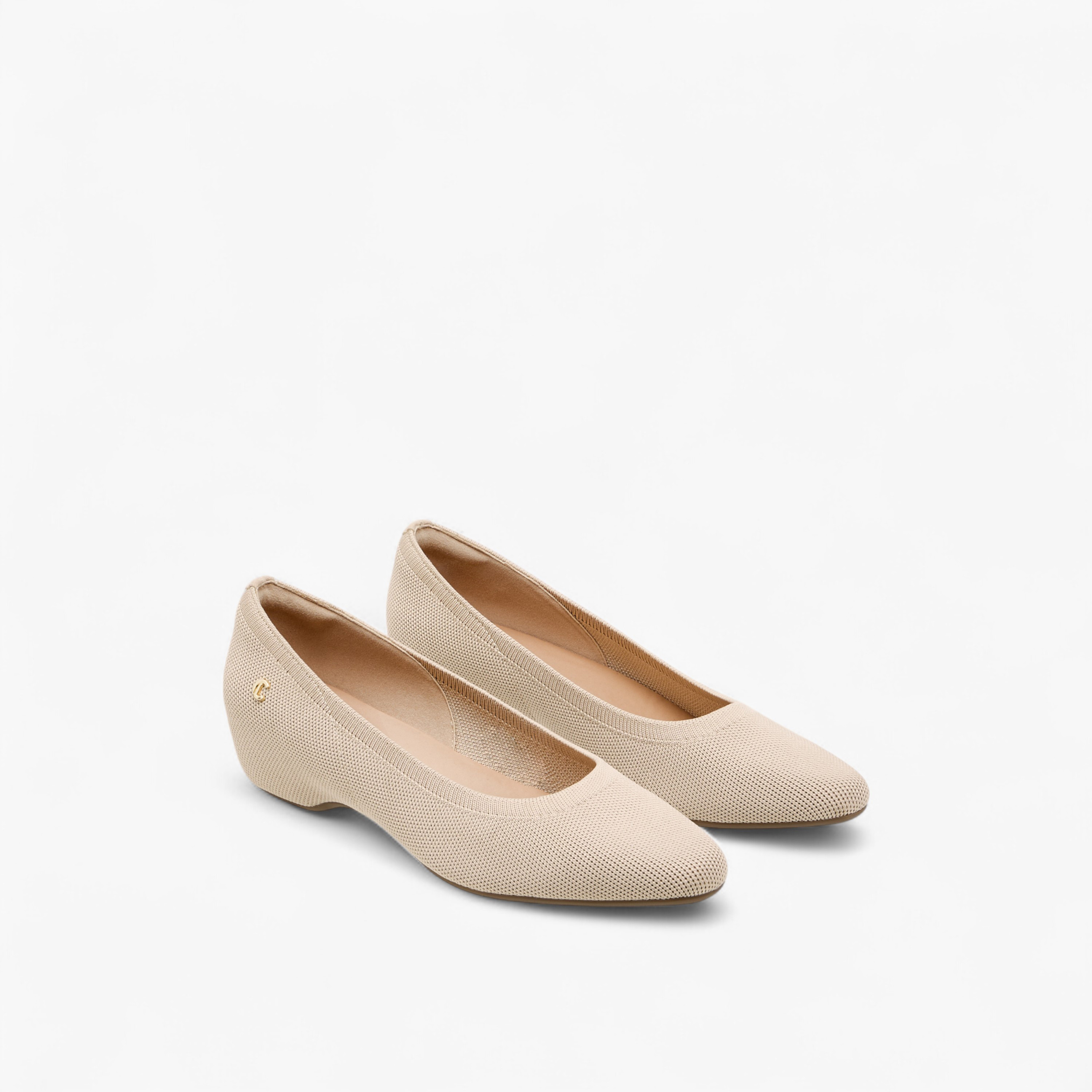 حذاء باليرينا بارز الملمس من لو كونفرت-women-shoes-ballerinas-image-1