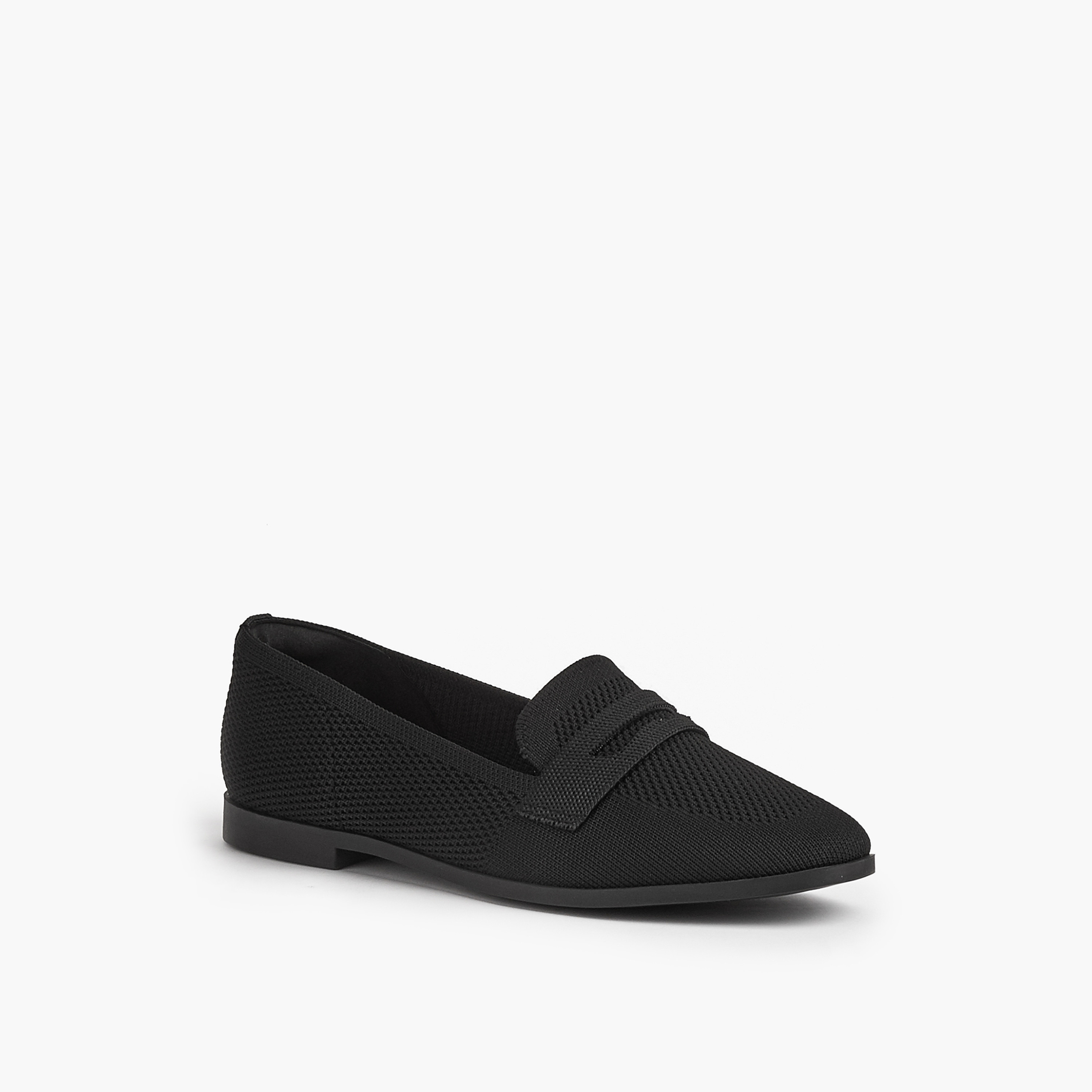 حذاء لوفر بارز الملمس سهل الارتداء من لو كونفورت-women-shoes-loafersandmoccasins-image-3