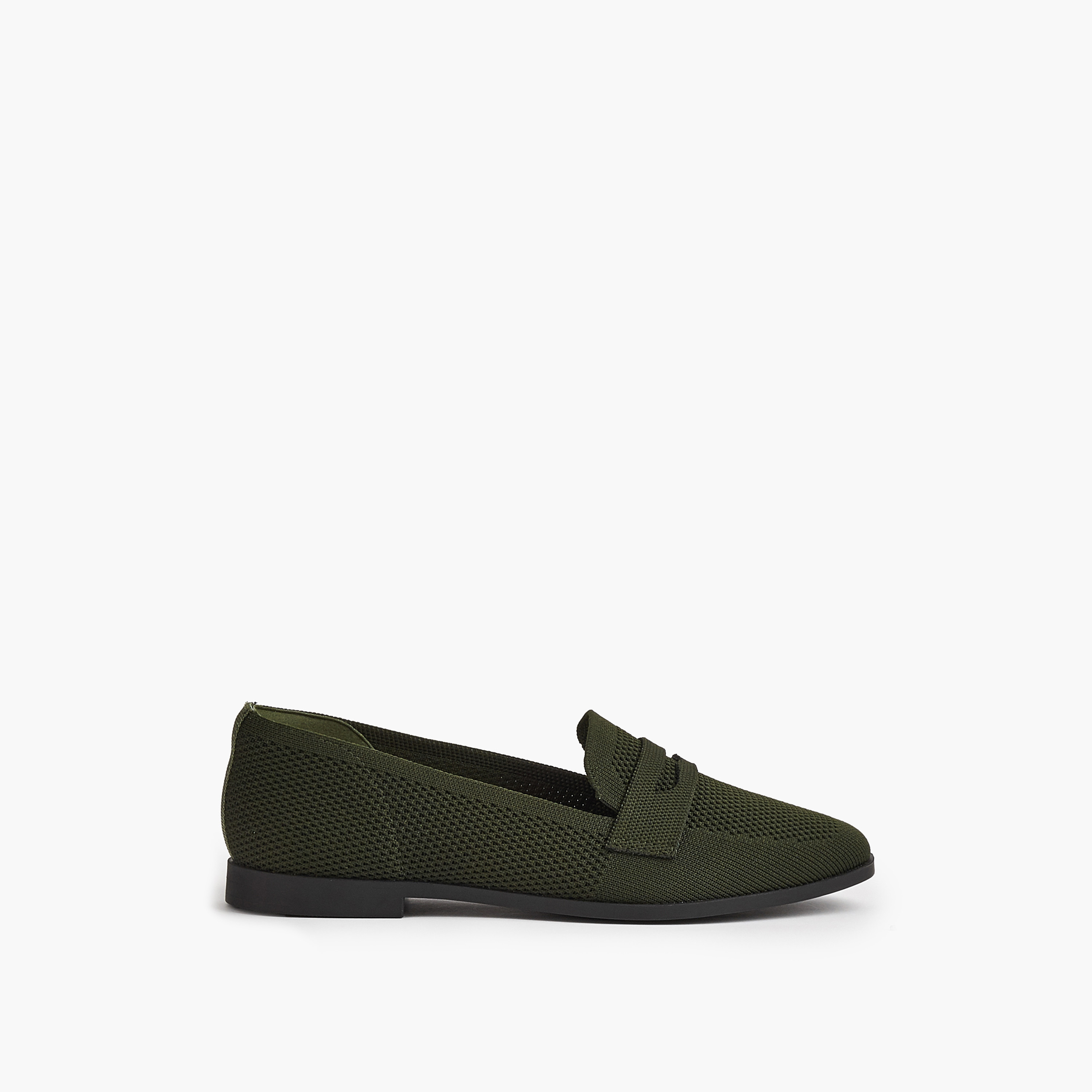 حذاء لوفر بارز الملمس سهل الارتداء من لو كونفورت-women-shoes-loafersandmoccasins-image-2