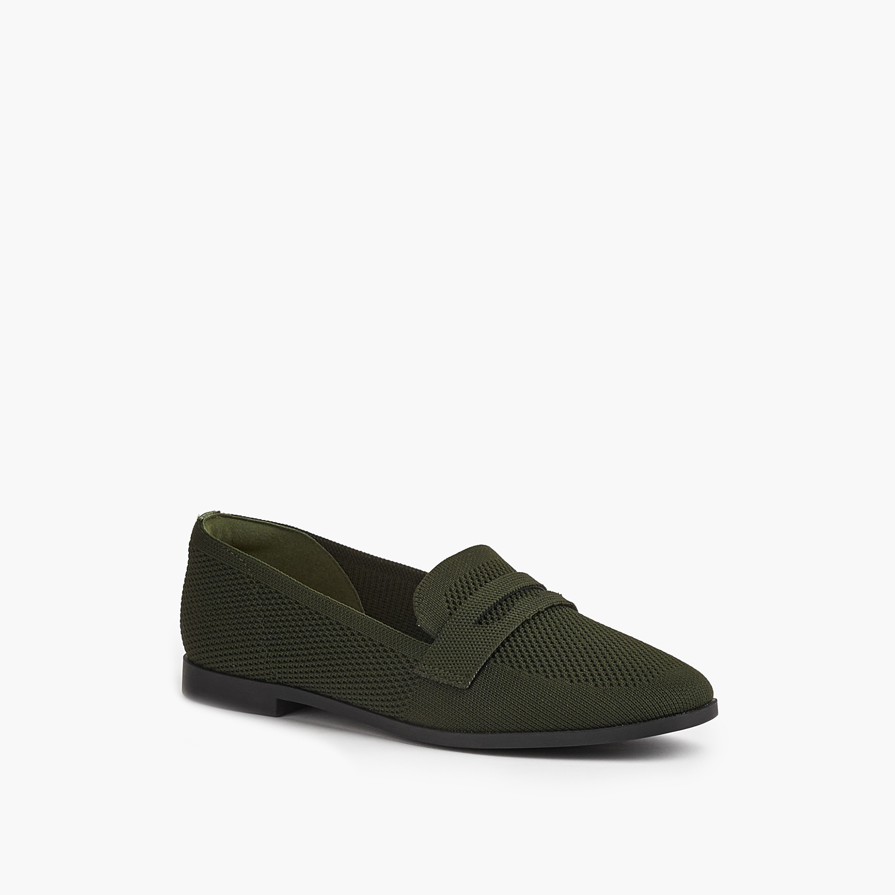 حذاء لوفر بارز الملمس سهل الارتداء من لو كونفورت-women-shoes-loafersandmoccasins-image-3