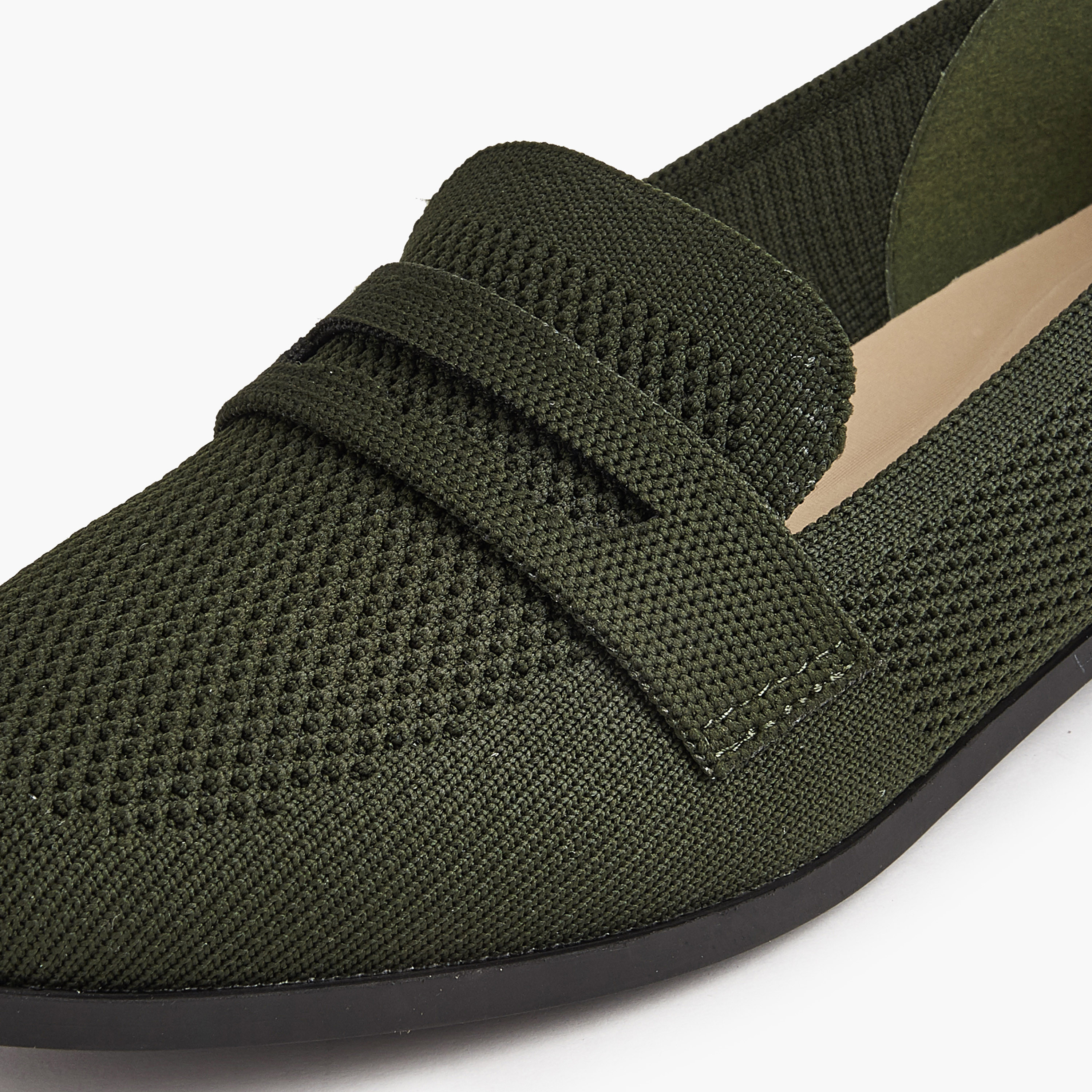 حذاء لوفر بارز الملمس سهل الارتداء من لو كونفورت-women-shoes-loafersandmoccasins-image-4