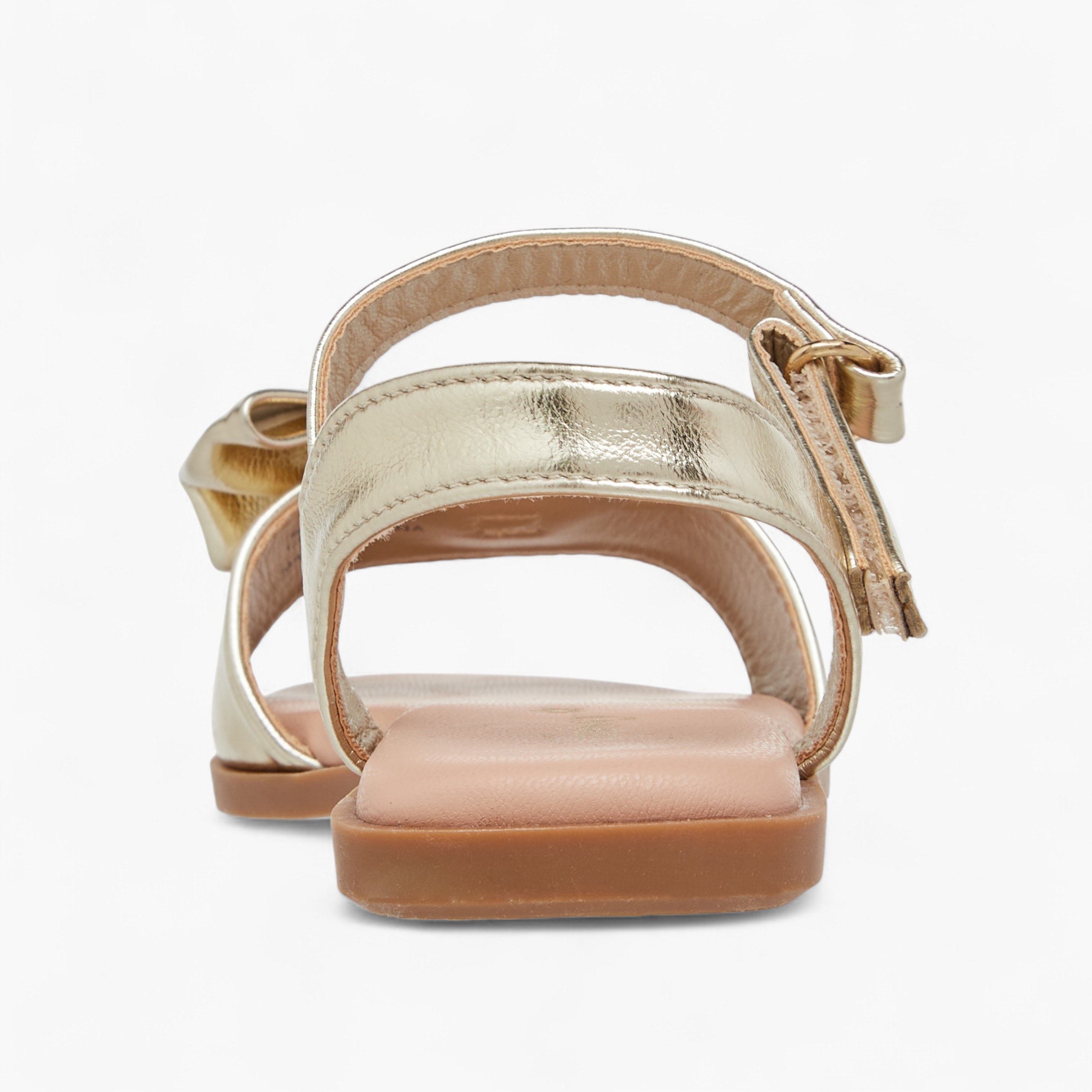 Little Missy Bow Accent Sandals with Hook and Loop Closure-girls-shoes-sandals-image-4