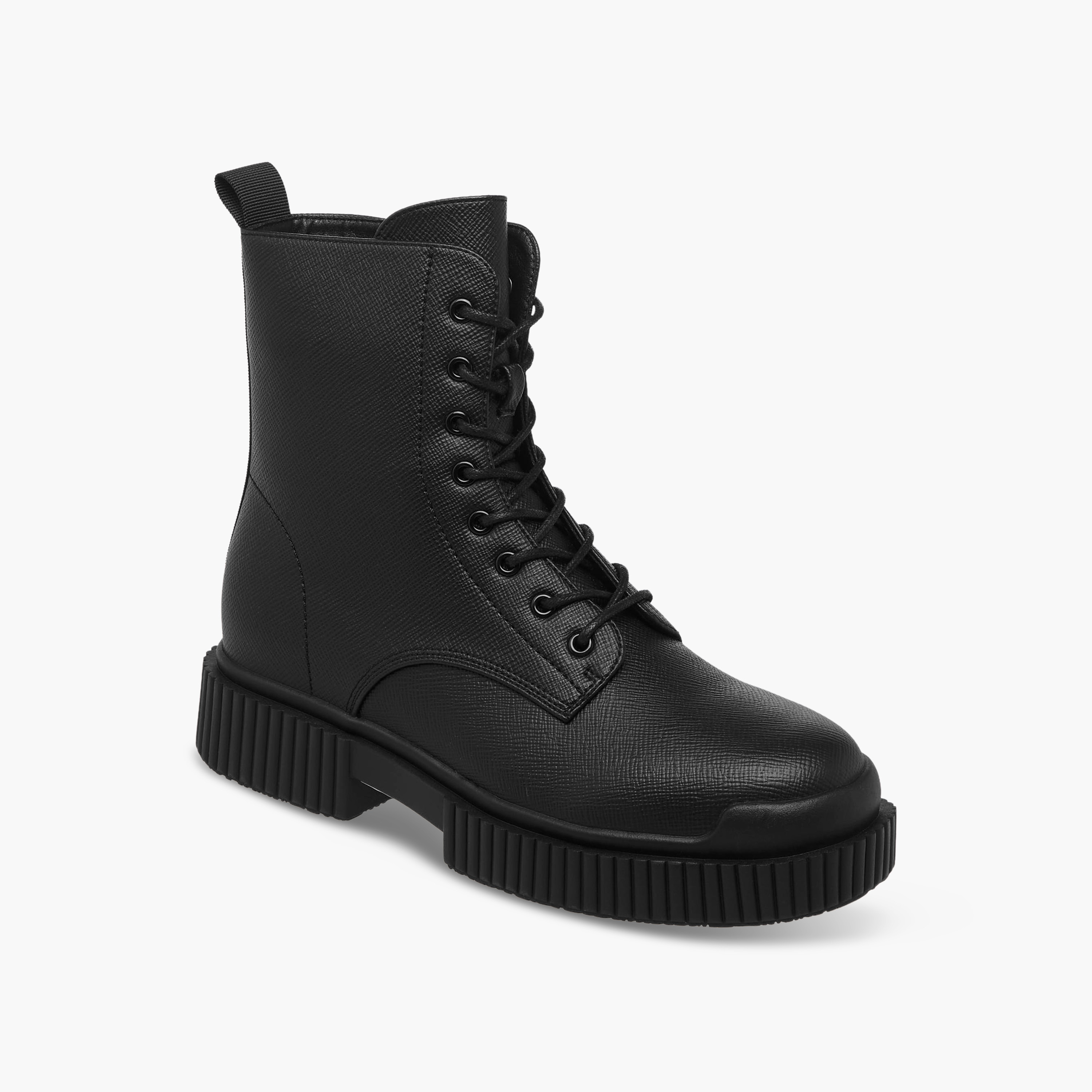 بوت شافت مرتفع بارز الملمس للنساء من ميسي-women-shoes-boots-image-5