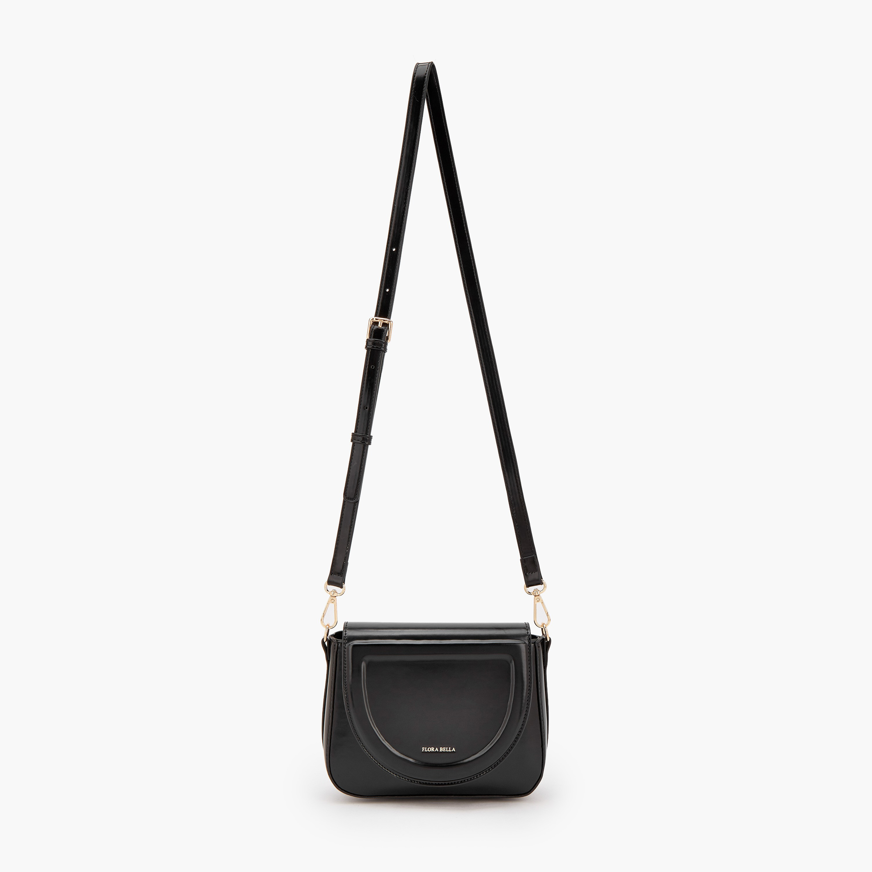 شنطة كروس بودي سادة بحزام قابل للفصل من فلورا بيلا-women-bagsandwallets-handbags-image-2