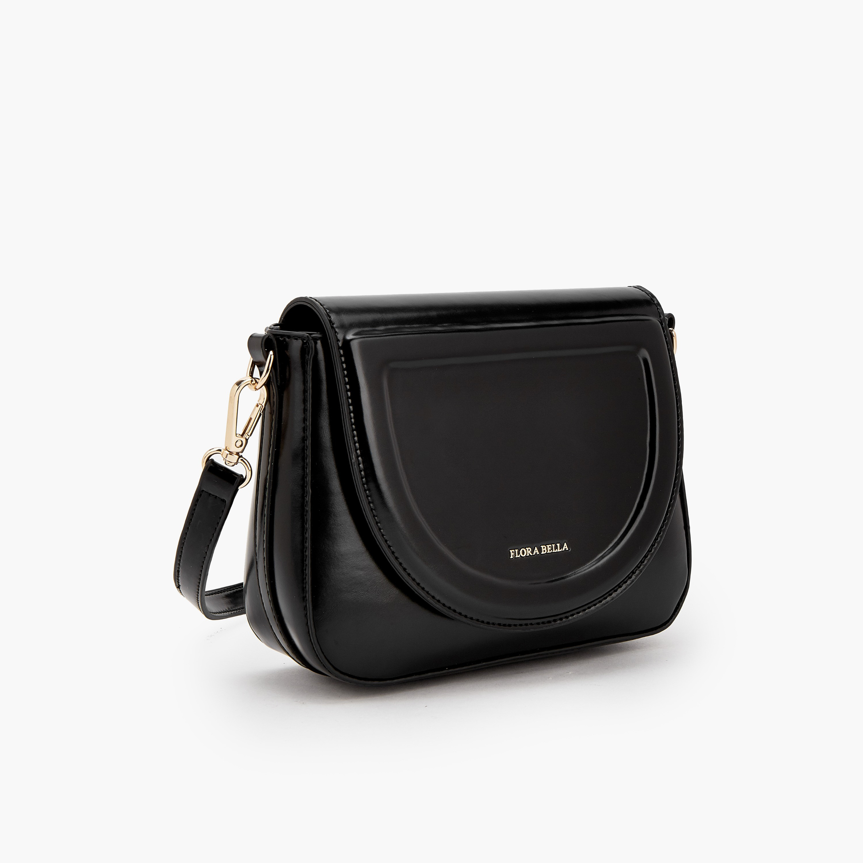 شنطة كروس بودي سادة بحزام قابل للفصل من فلورا بيلا-women-bagsandwallets-handbags-image-3