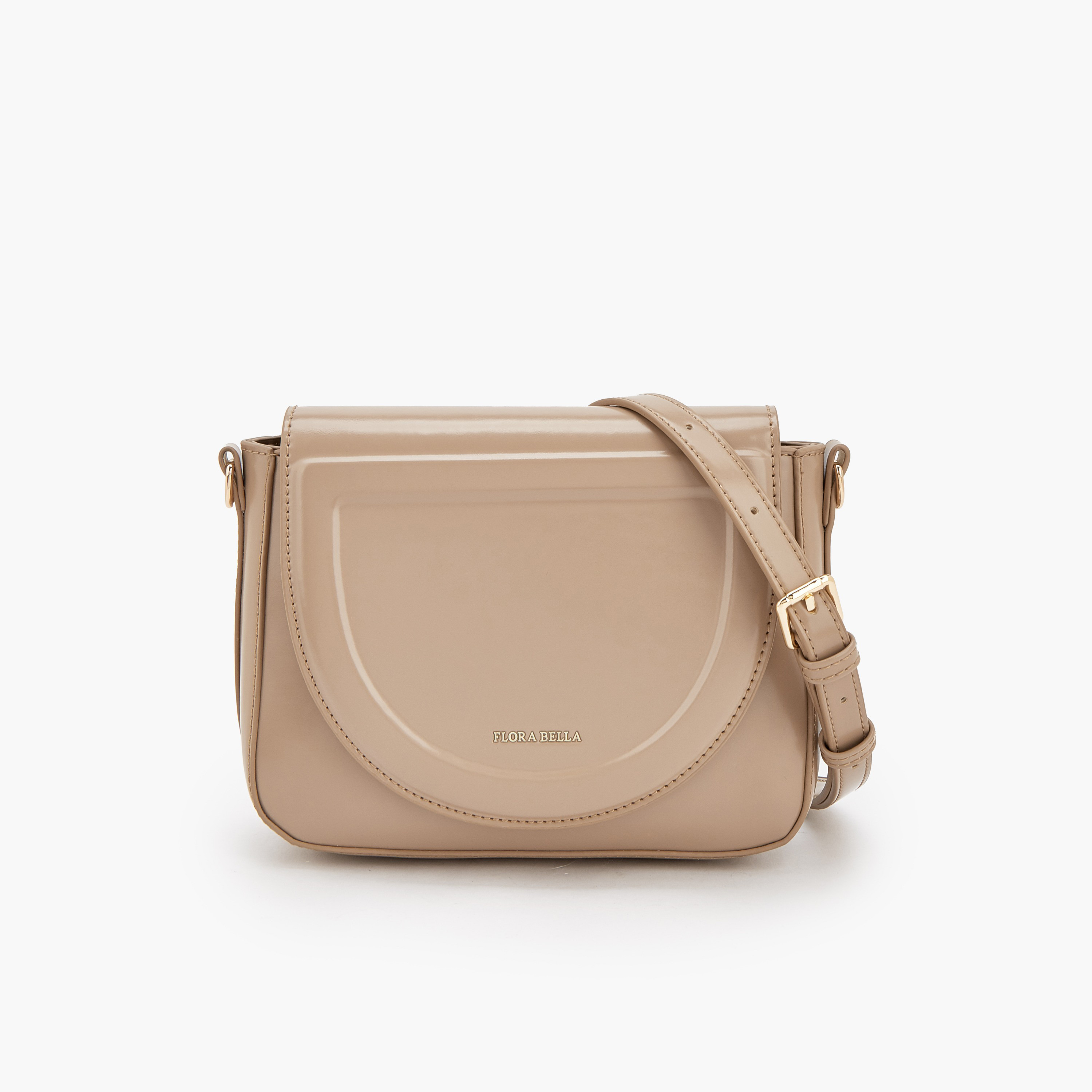 شنطة كروس بودي سادة بحزام قابل للفصل من فلورا بيلا-women-bagsandwallets-handbags-image-1