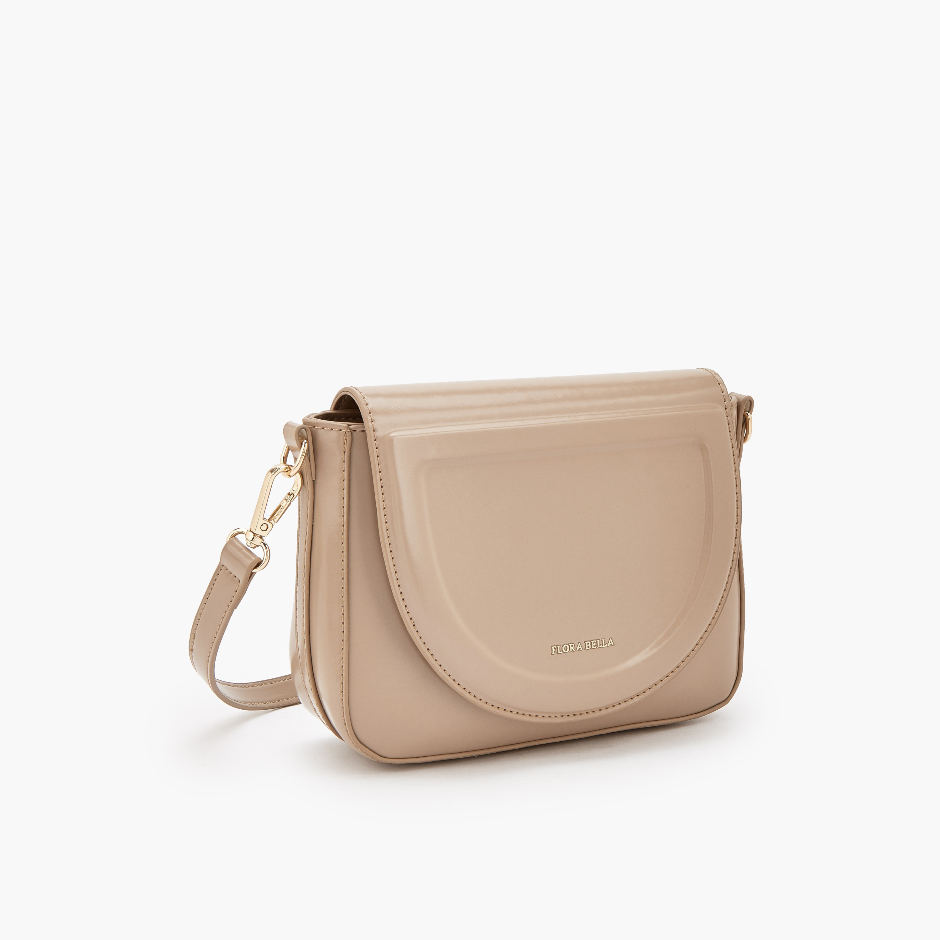 شنطة كروس بودي سادة بحزام قابل للفصل من فلورا بيلا-women-bagsandwallets-handbags-image-3