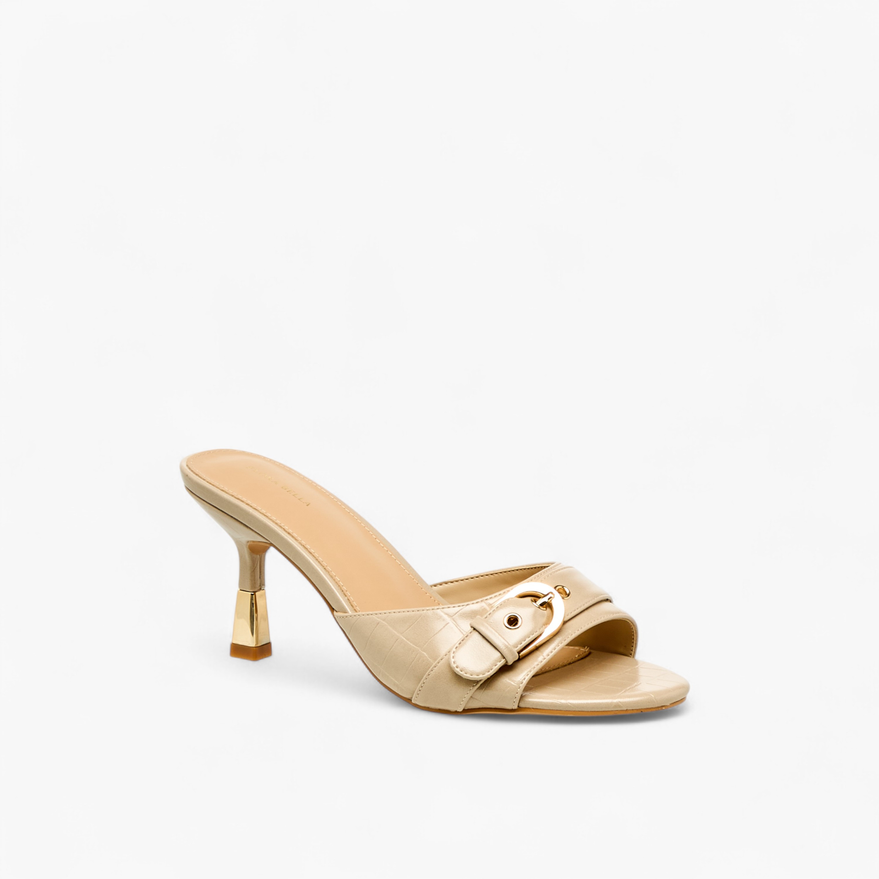 صندل بكعب رفيه وإبزيم زينة للنساء من فلورا بيلا-women-shoes-sandals-heeled-image-2